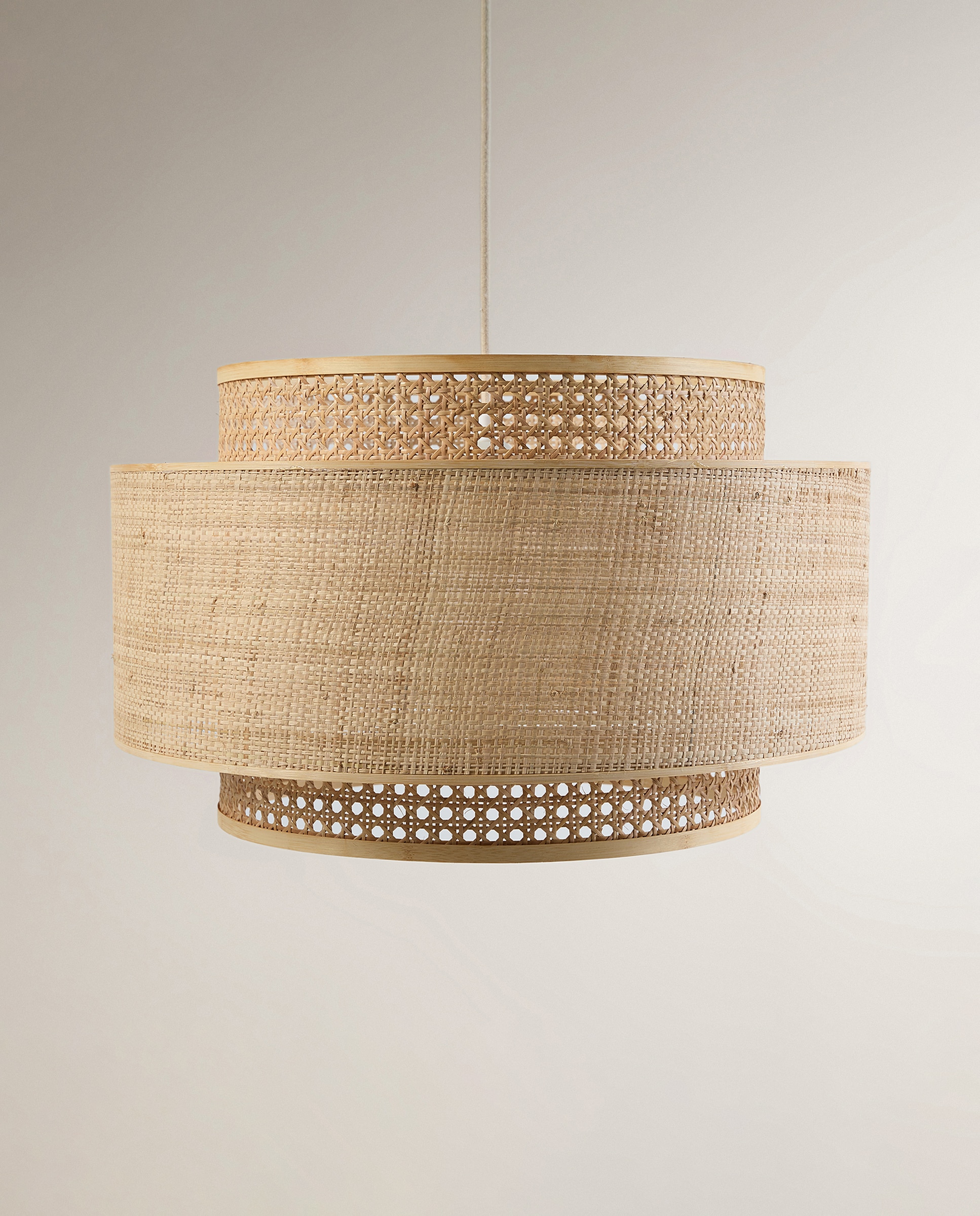 Candeeiro Teto Duplo Mallorca Natural-2