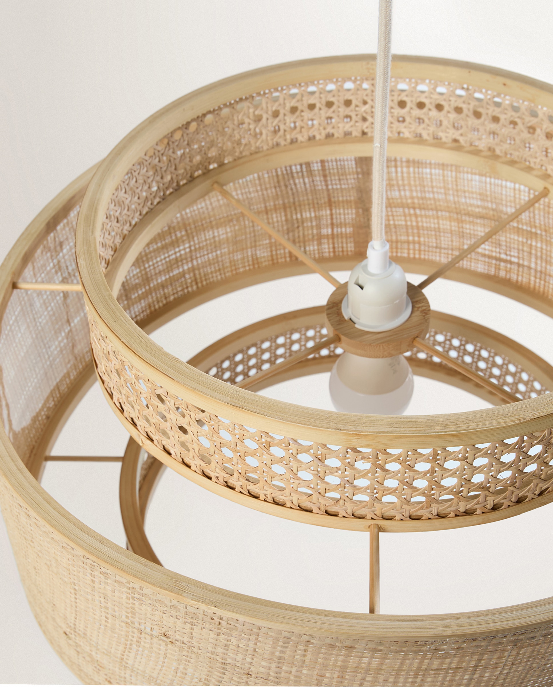 Candeeiro Teto Duplo Mallorca Natural-4