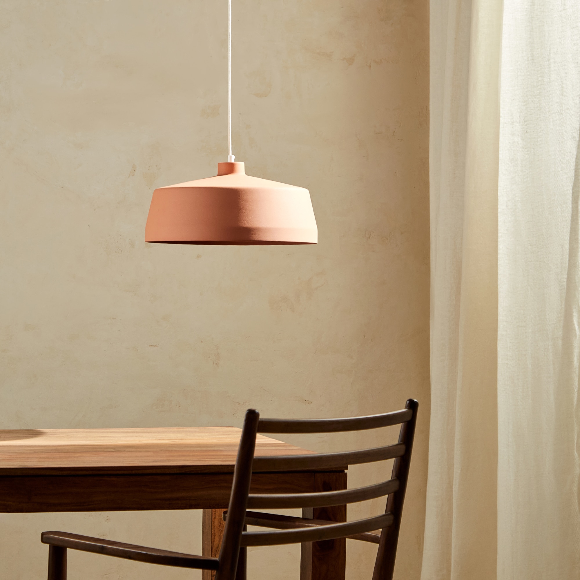 Candeeiro de Teto Lanzarote Terracota-1