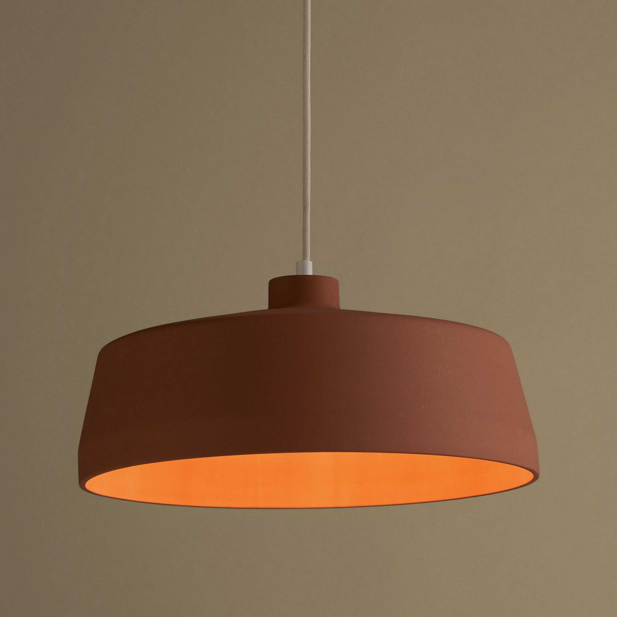 Candeeiro de Teto Lanzarote Terracota-3