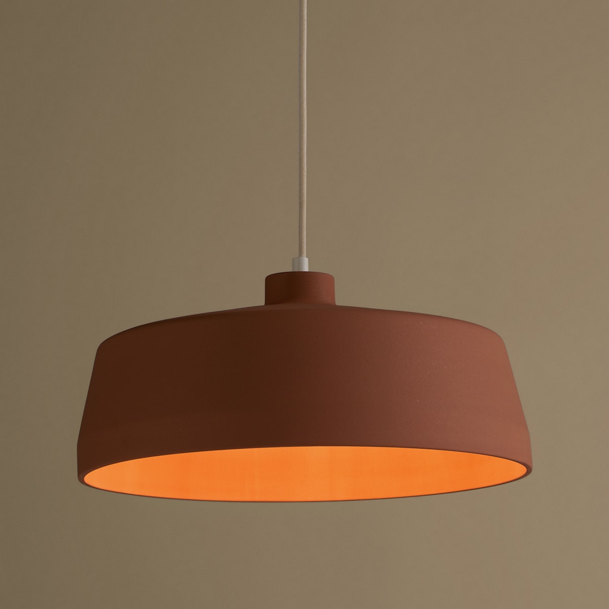 Candeeiro de Teto Lanzarote Terracota-3