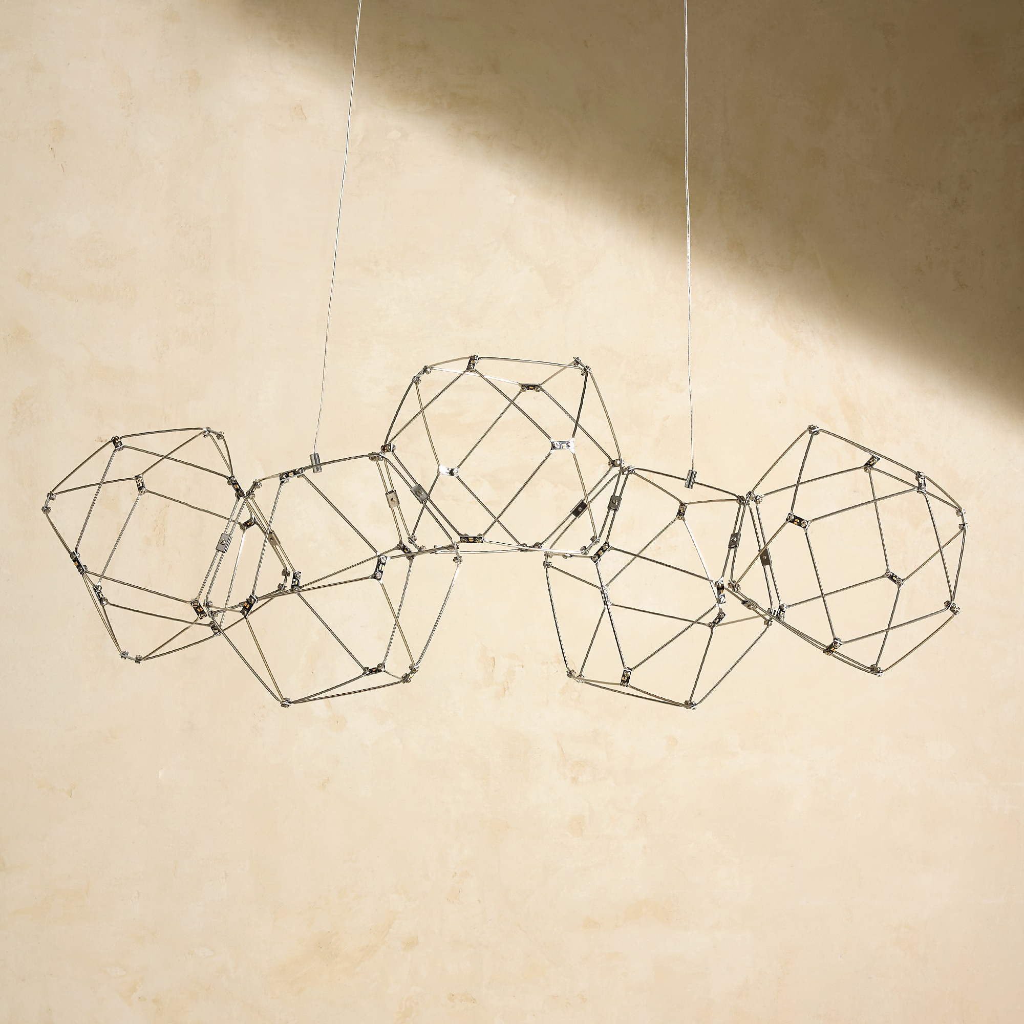 Barra LED de Teto Misuri Prata-1