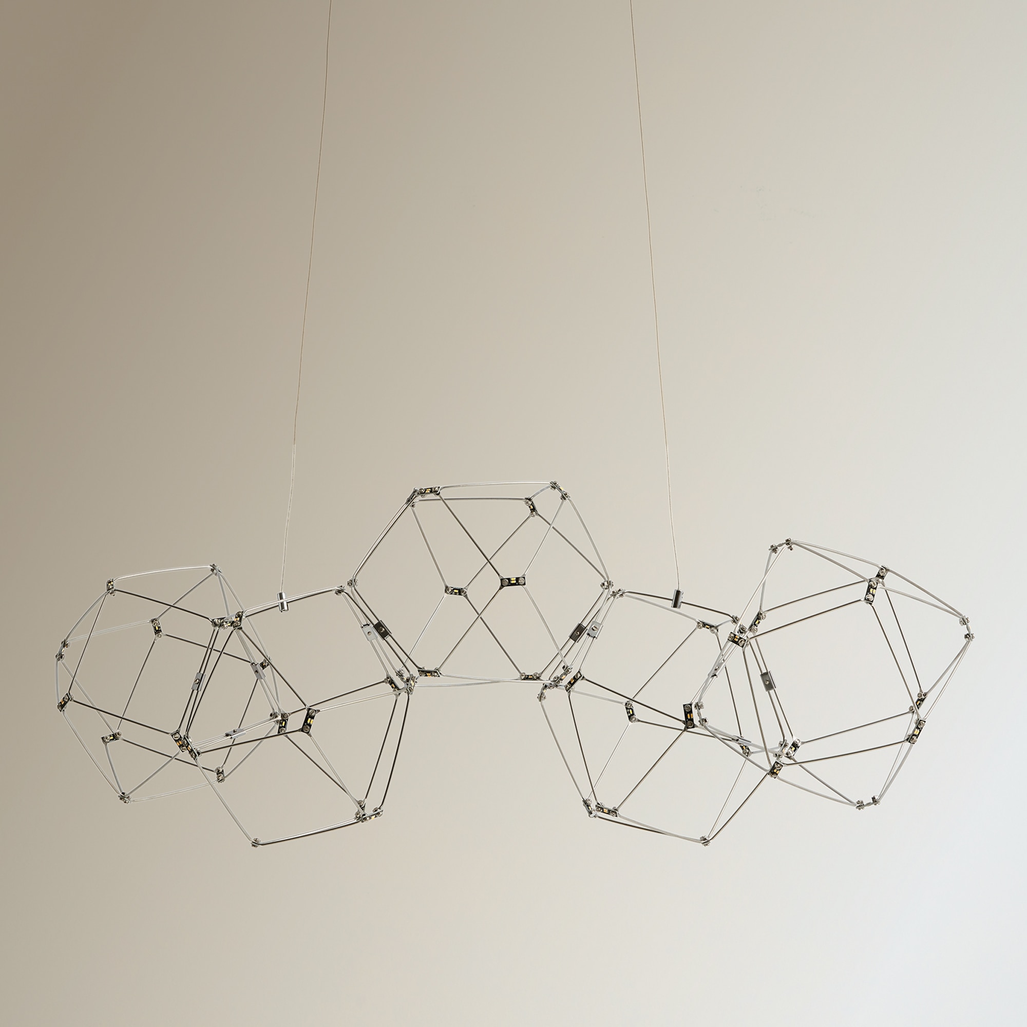 Barra LED de Teto Misuri Prata-2