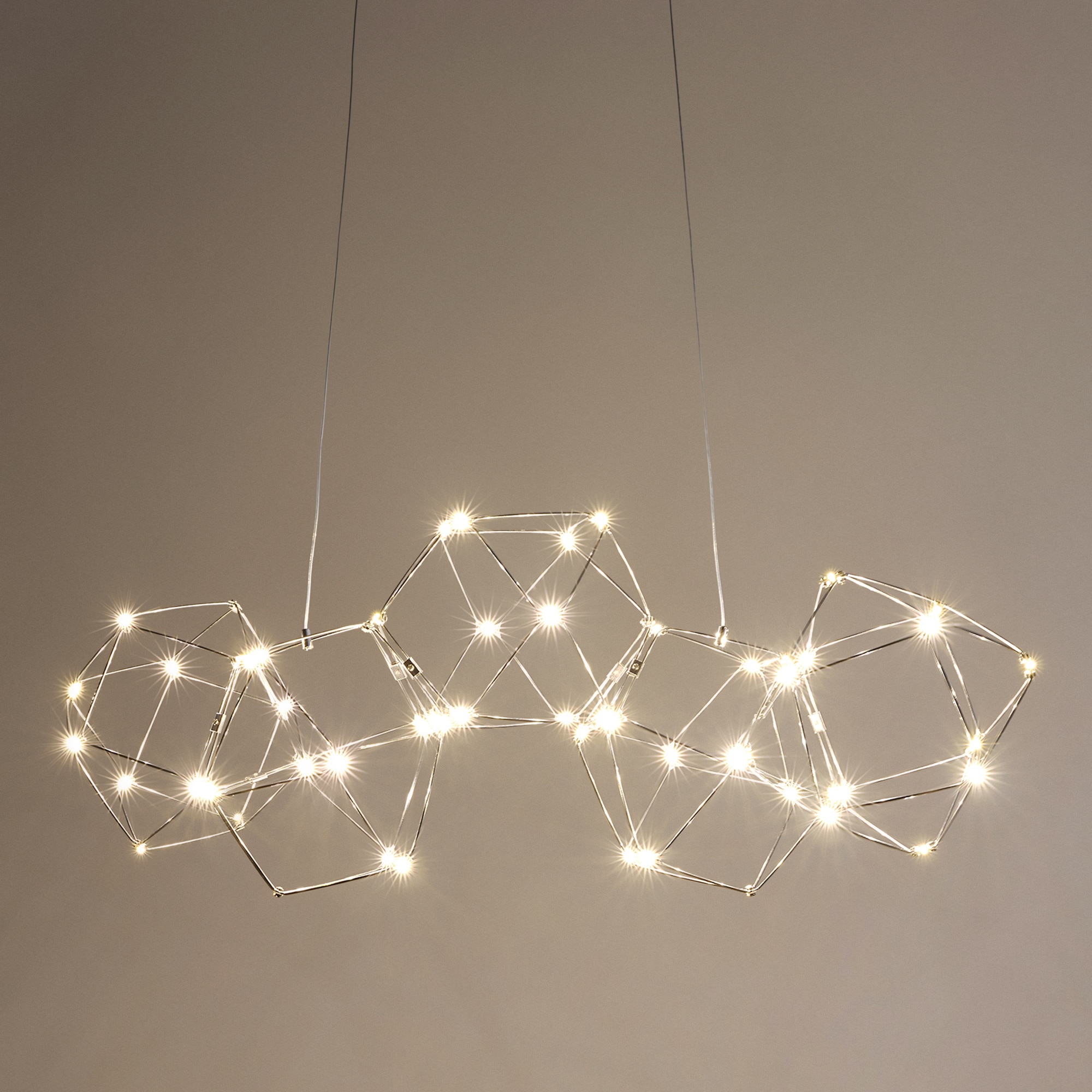 Barra LED de Teto Misuri Prata-3