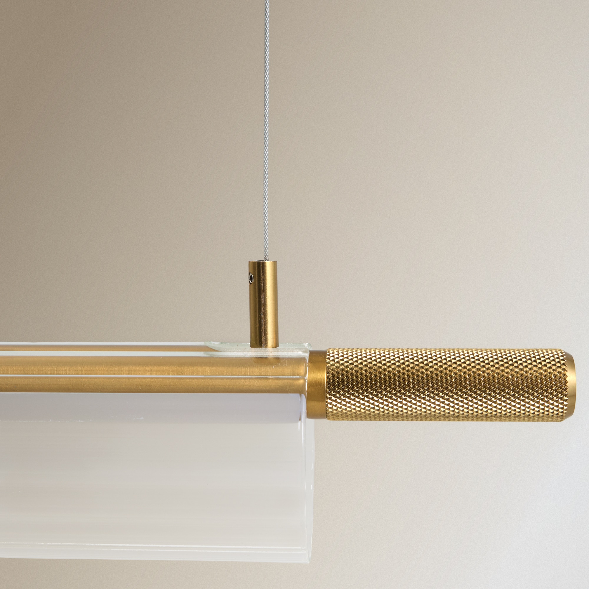 Barra LED de Cristal Branson Ouro-4