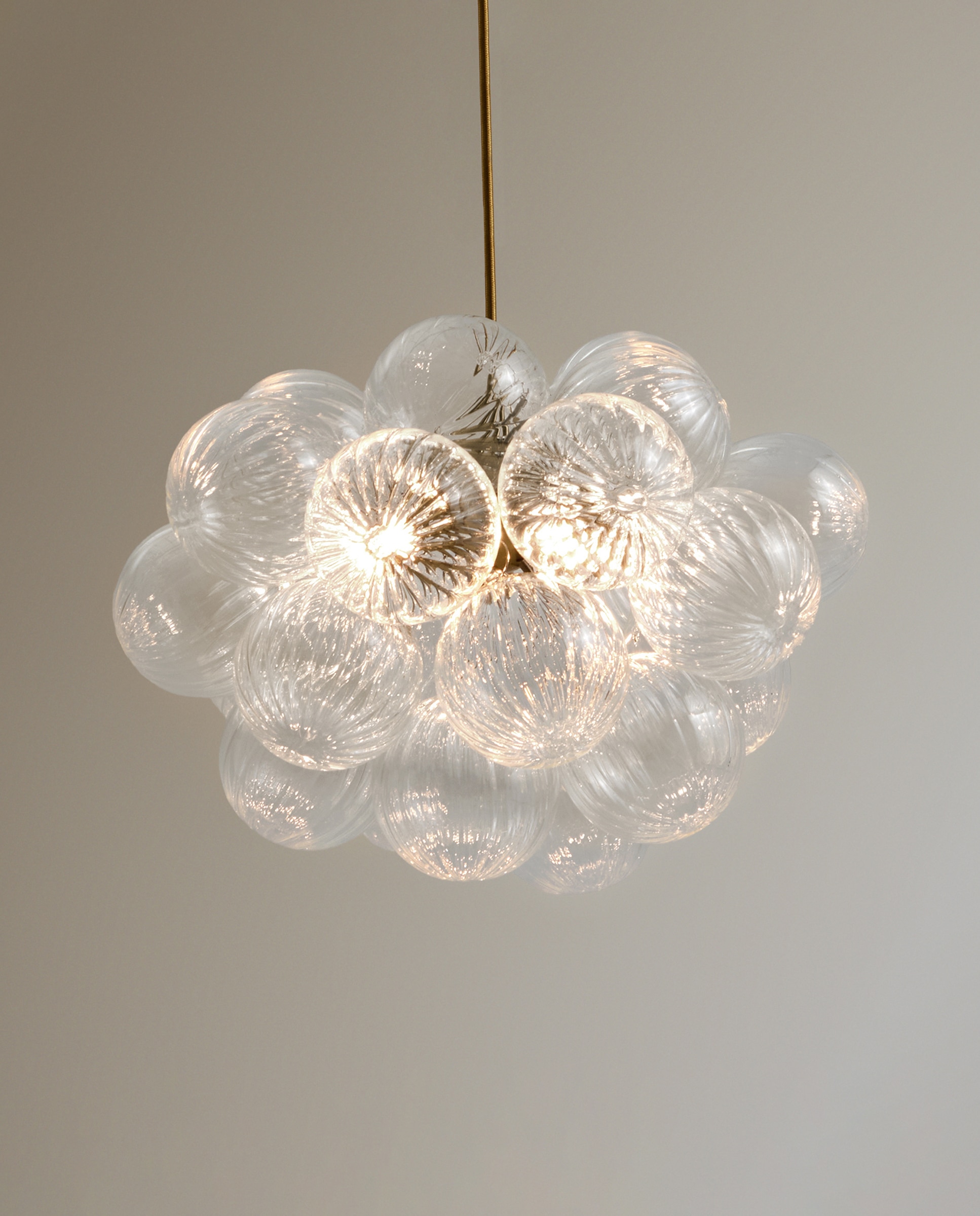 Candeeiro Chandelier de Cristal Albany Transparente-3