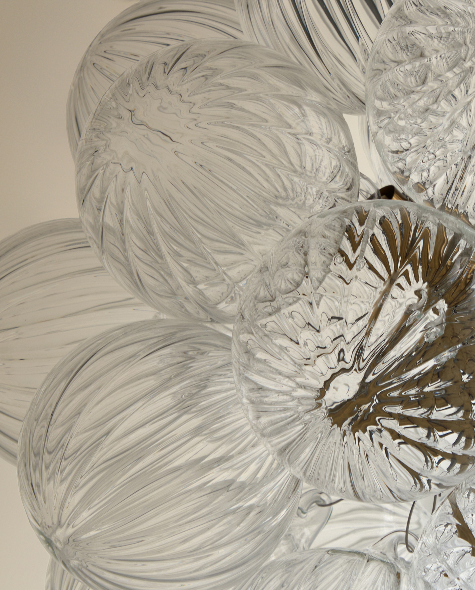 Candeeiro Chandelier de Cristal Albany Transparente-4