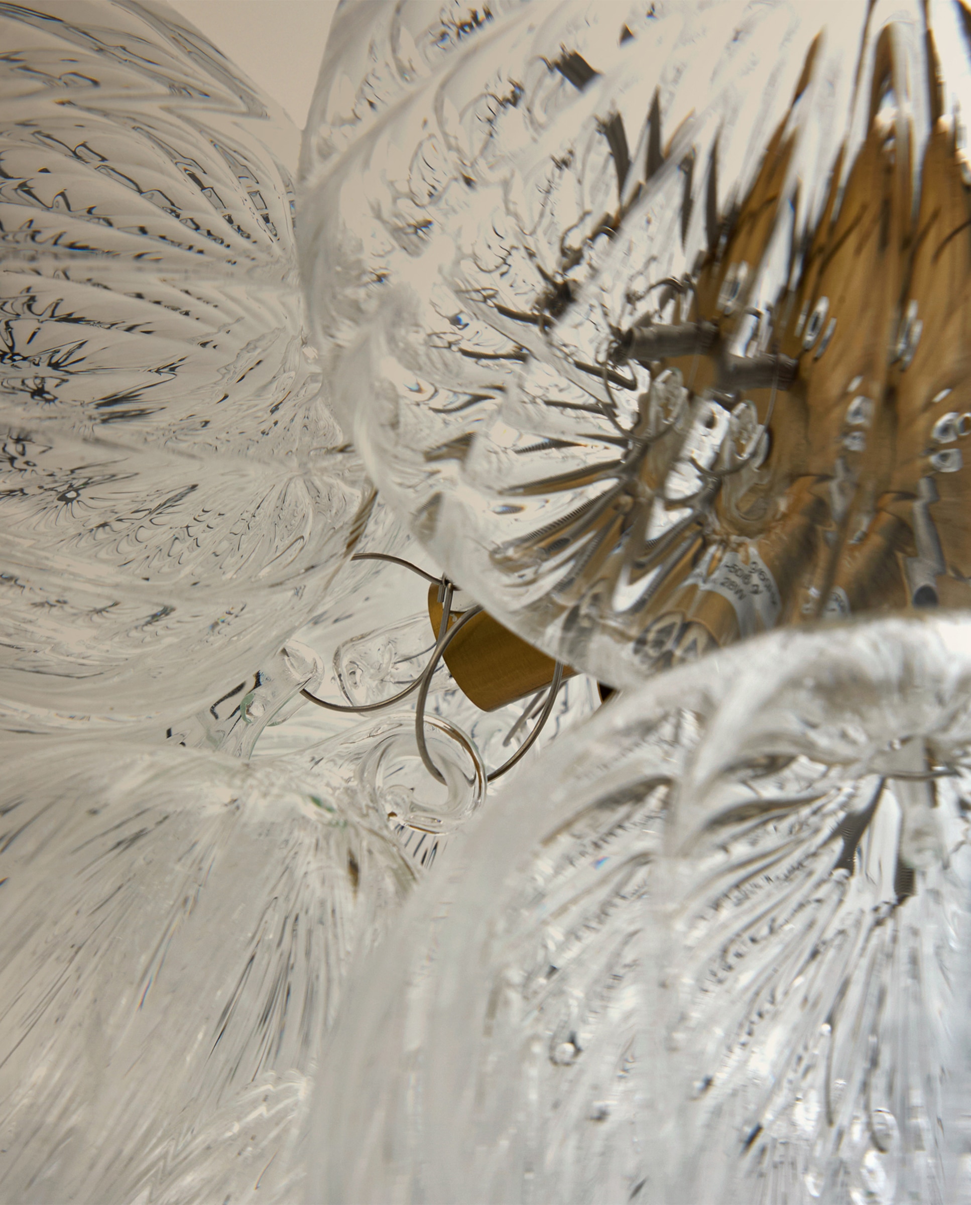 Candeeiro Chandelier de Cristal Albany Transparente-5