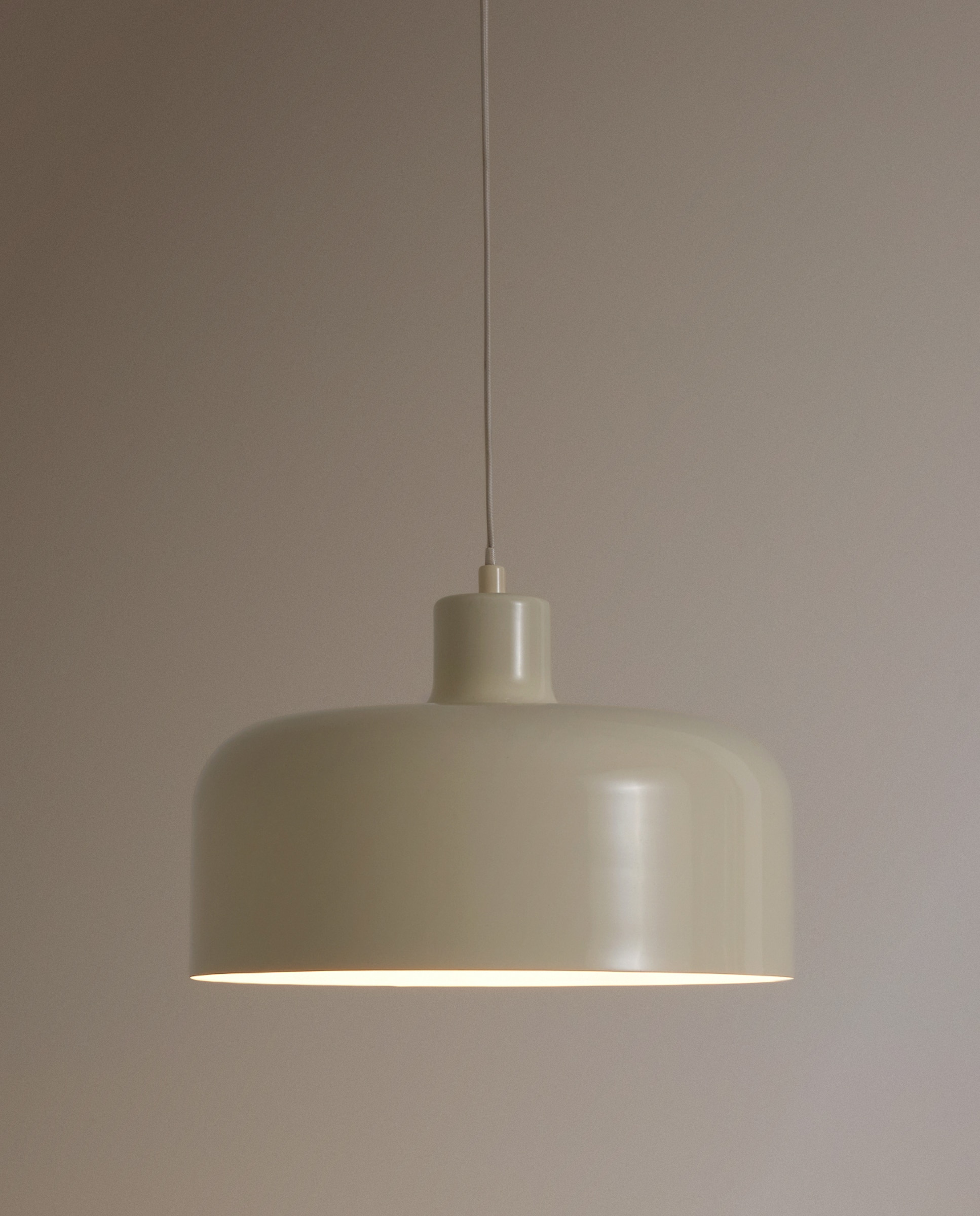 Lámpara de techo de metal glossy Malmo - Blanco Blanco-3