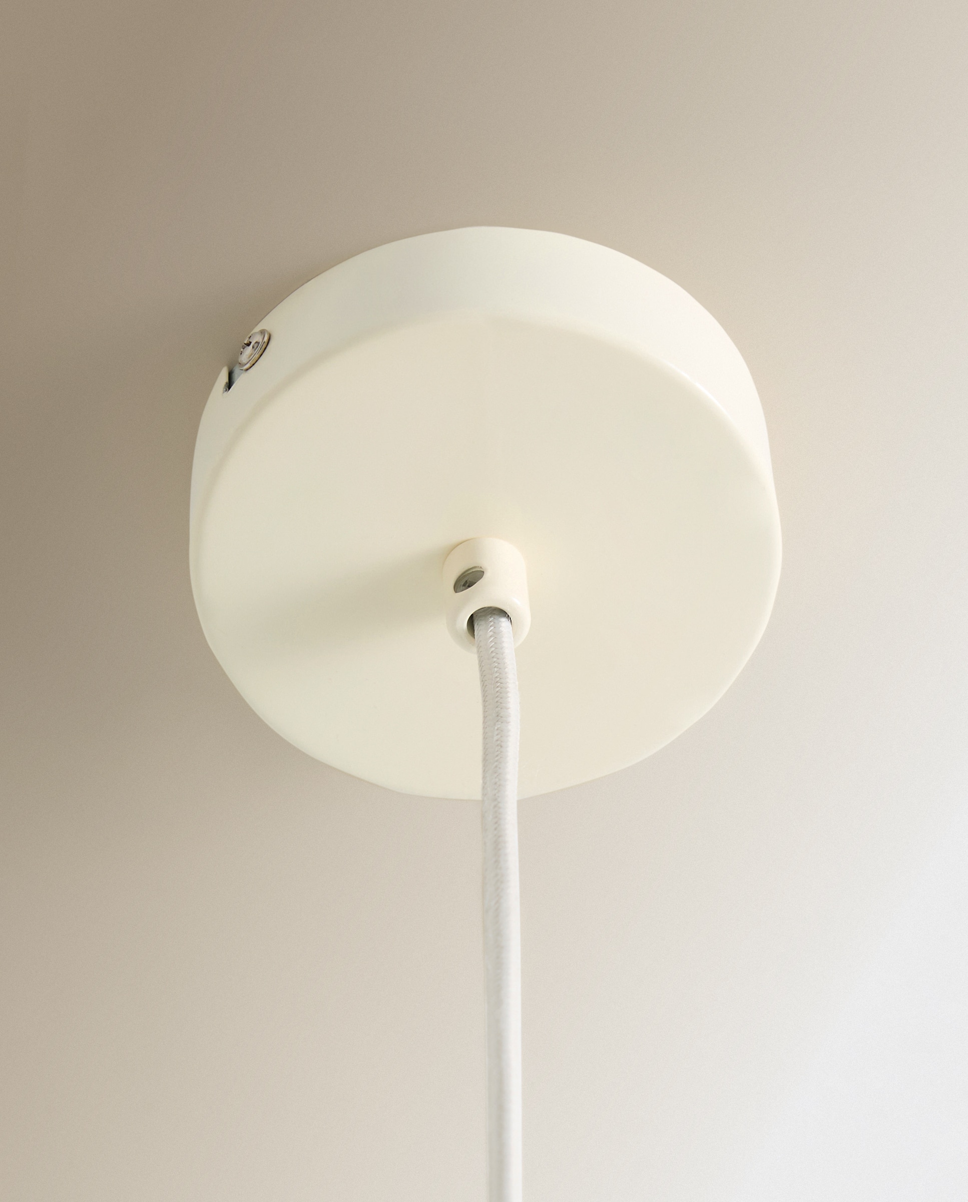 Lámpara de techo de metal glossy Malmo - Blanco Blanco-5