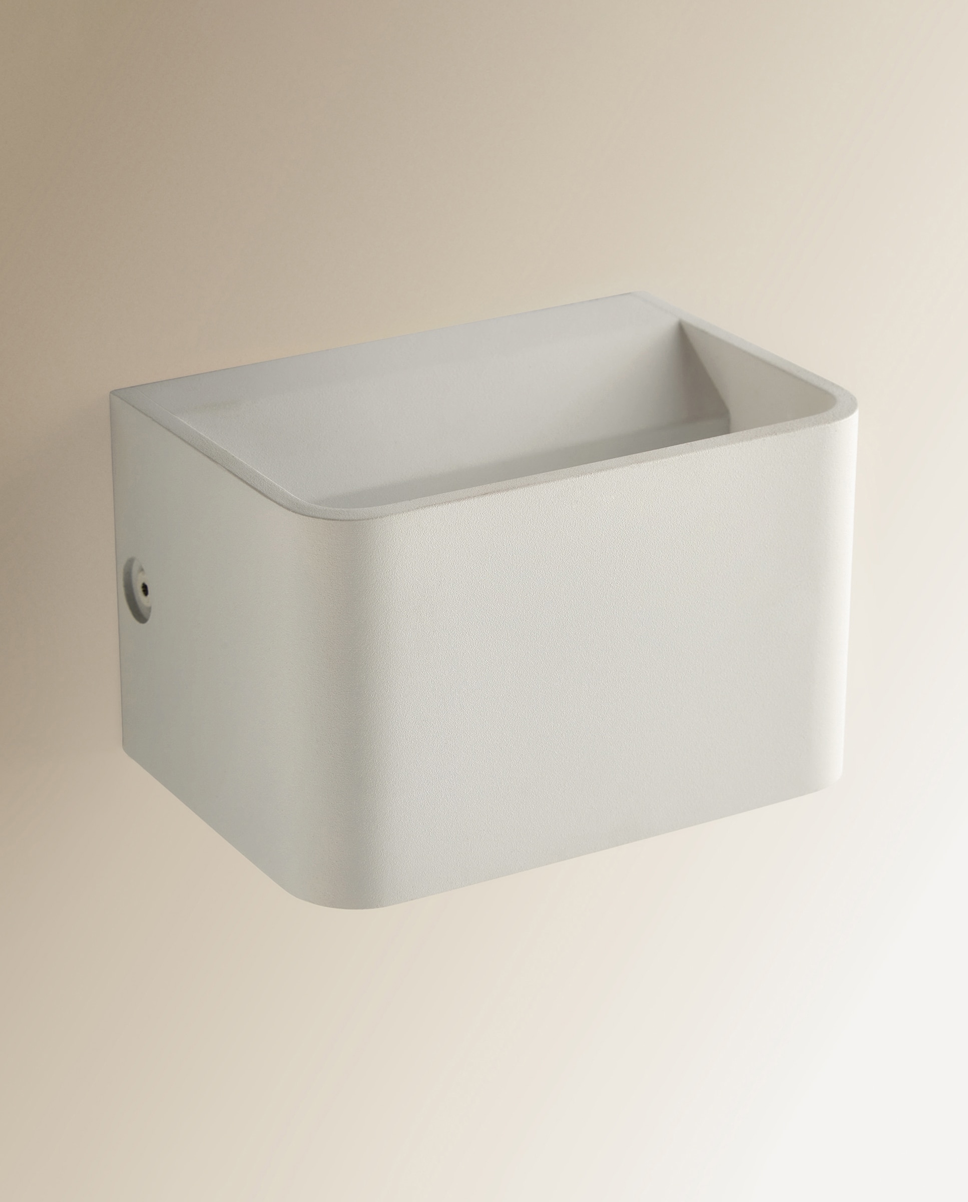 Aplique de parede LED Cubic pequeno Branco-3