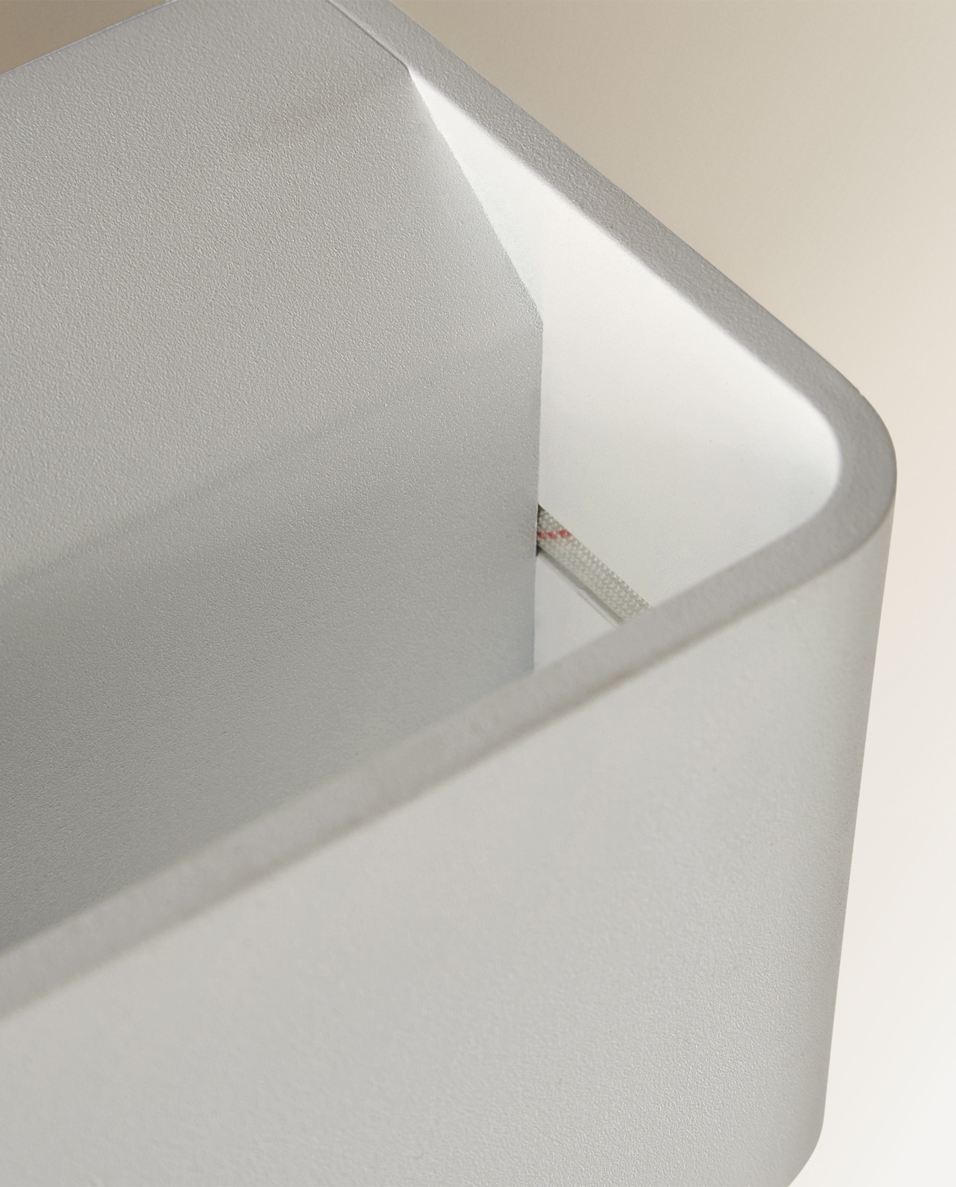 Aplique de parede LED Cubic pequeno Branco-5