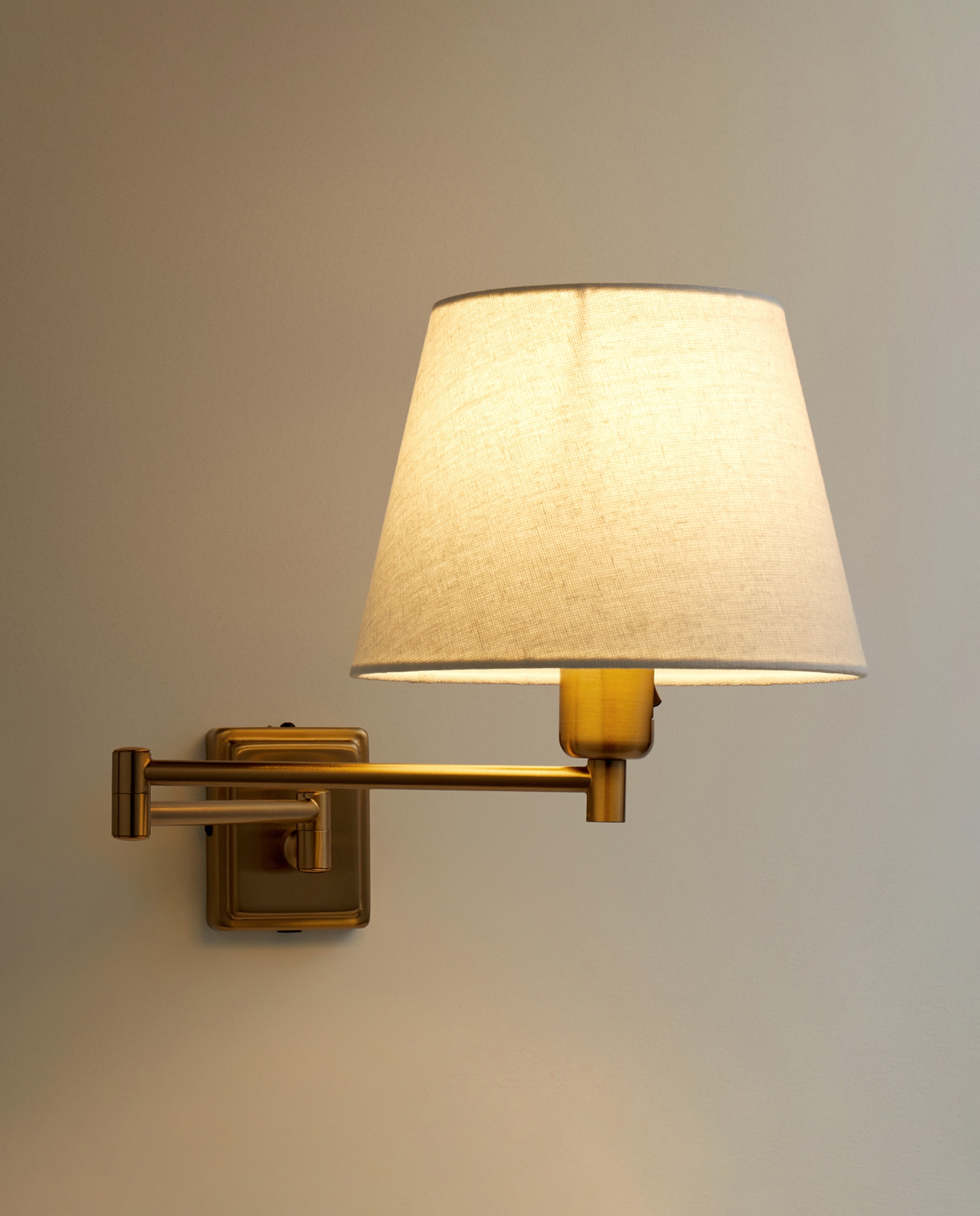 Aplique de Parede com Braço Articulado Sonoma Ouro-2