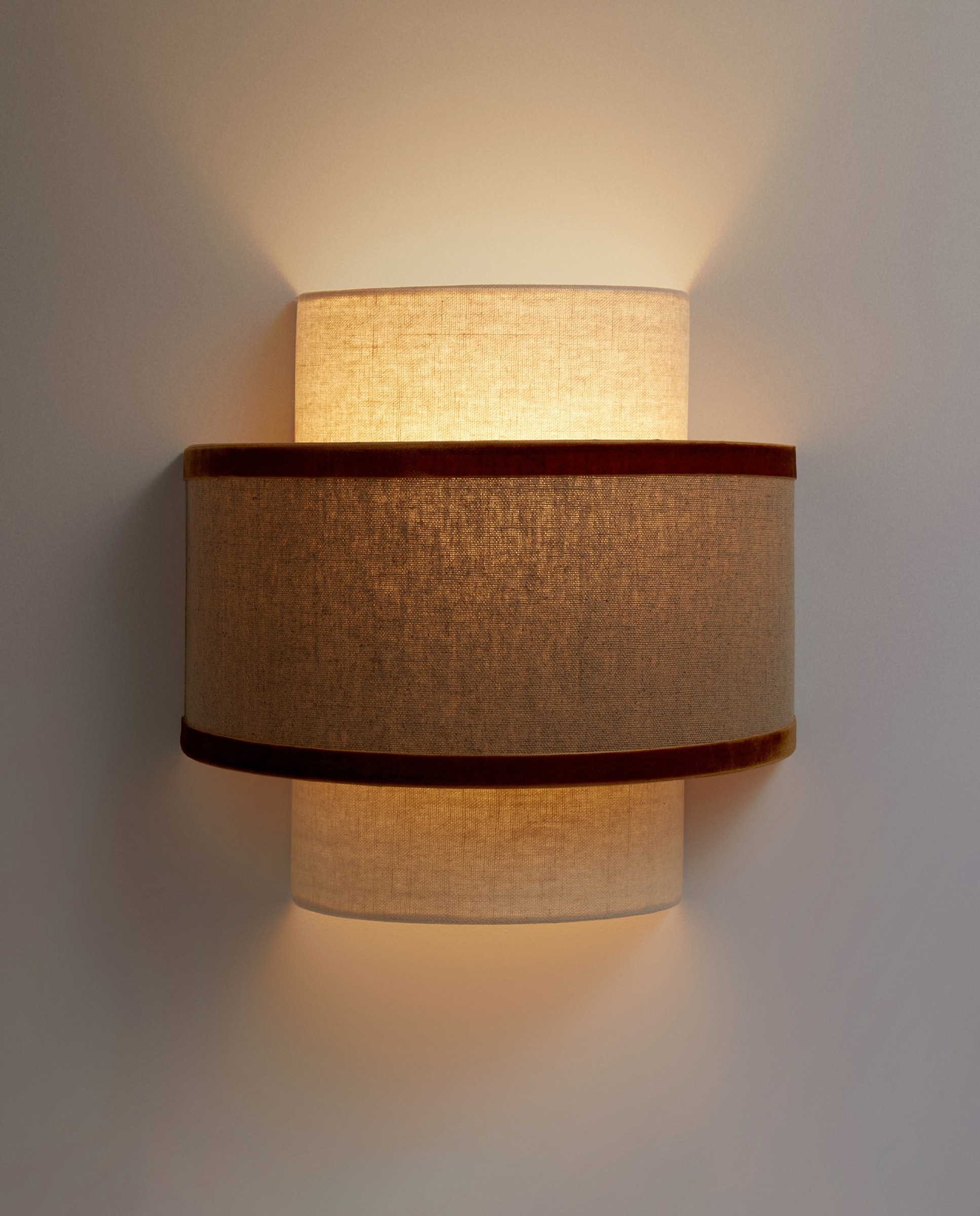 Aplique de Parede Duplo Brunei Ouro-2