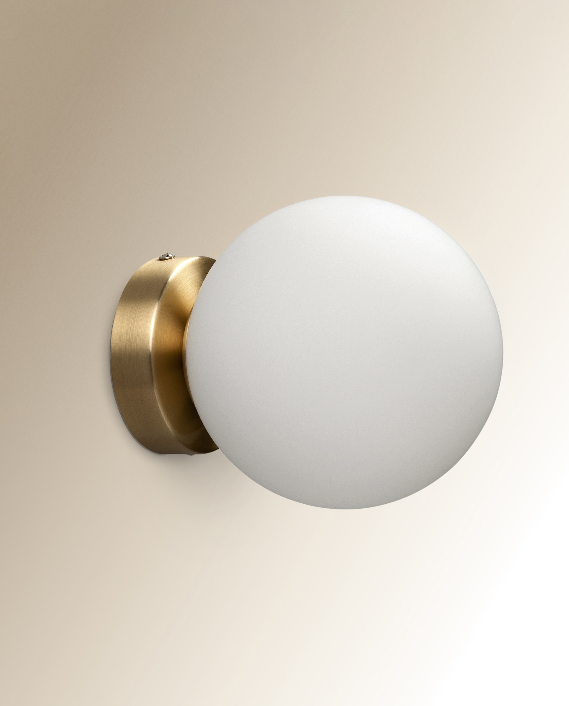 Aplique de parede Gibson Latão mate-2