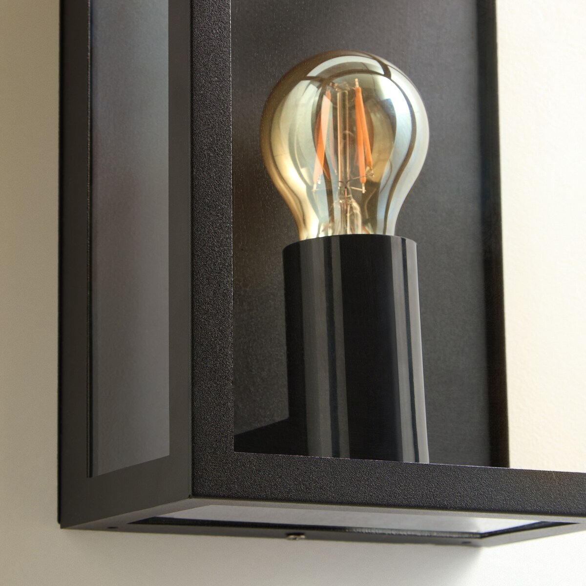 Aplique de Exterior Alamaonte Preto-4