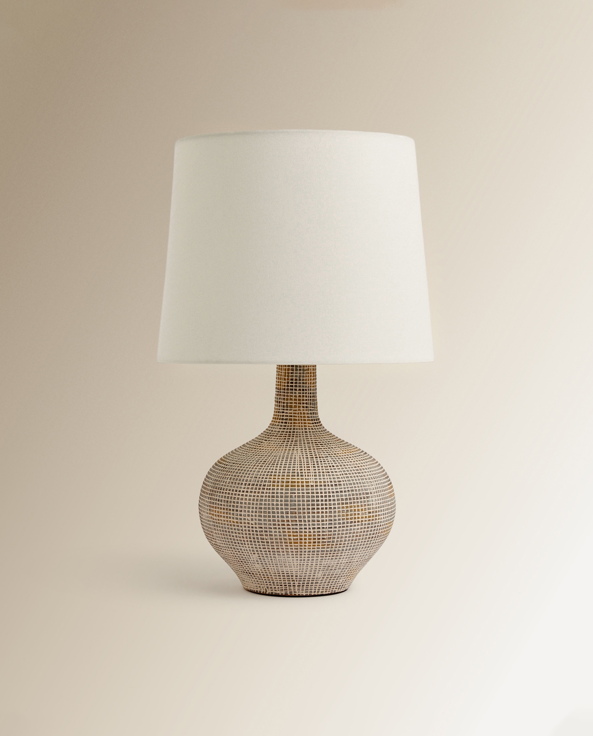 Candeeiro de mesa castanho William El Corte Inglés Castanho-1