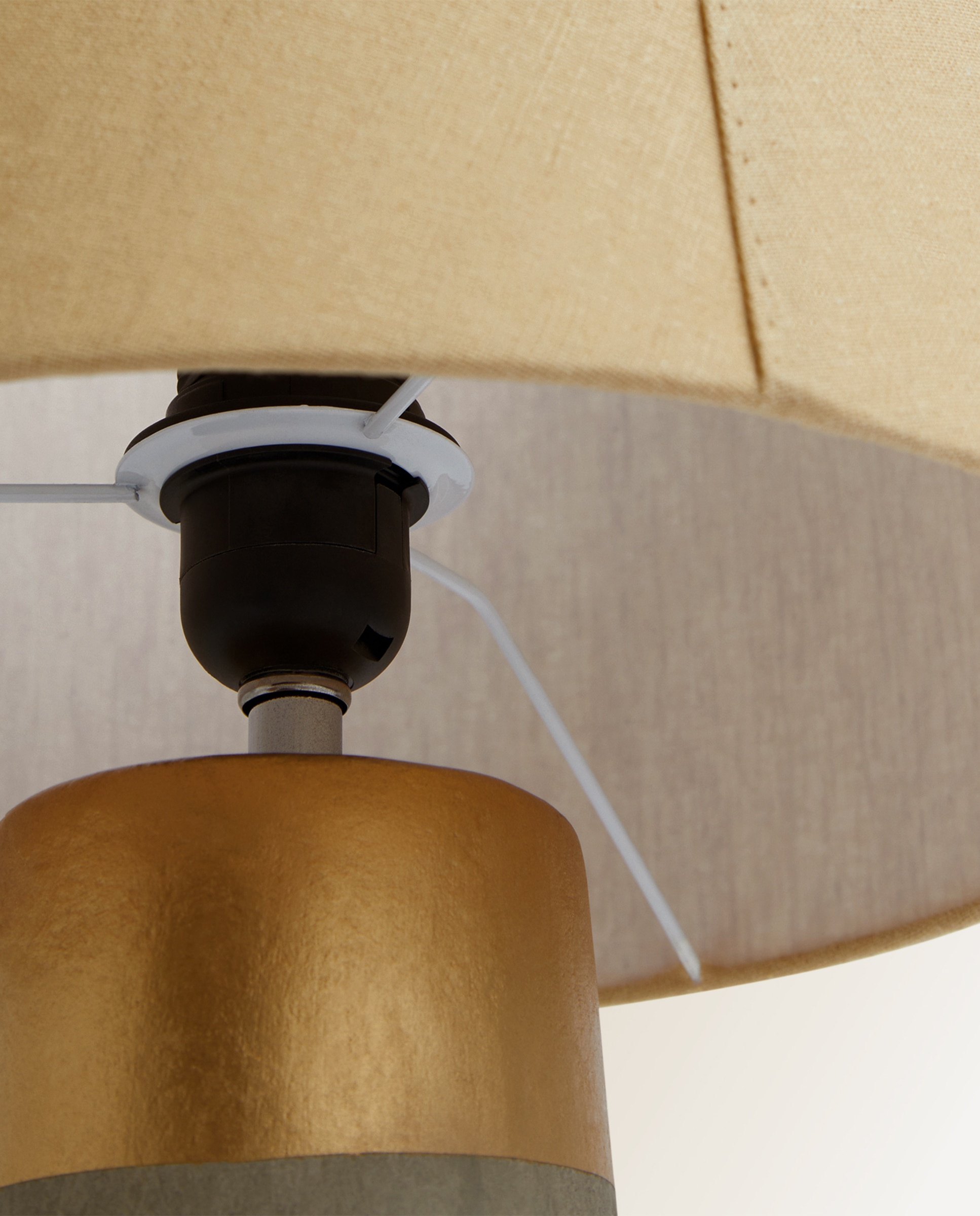 Candeeiro de mesa Moneo El Corte Inglés Natural-3