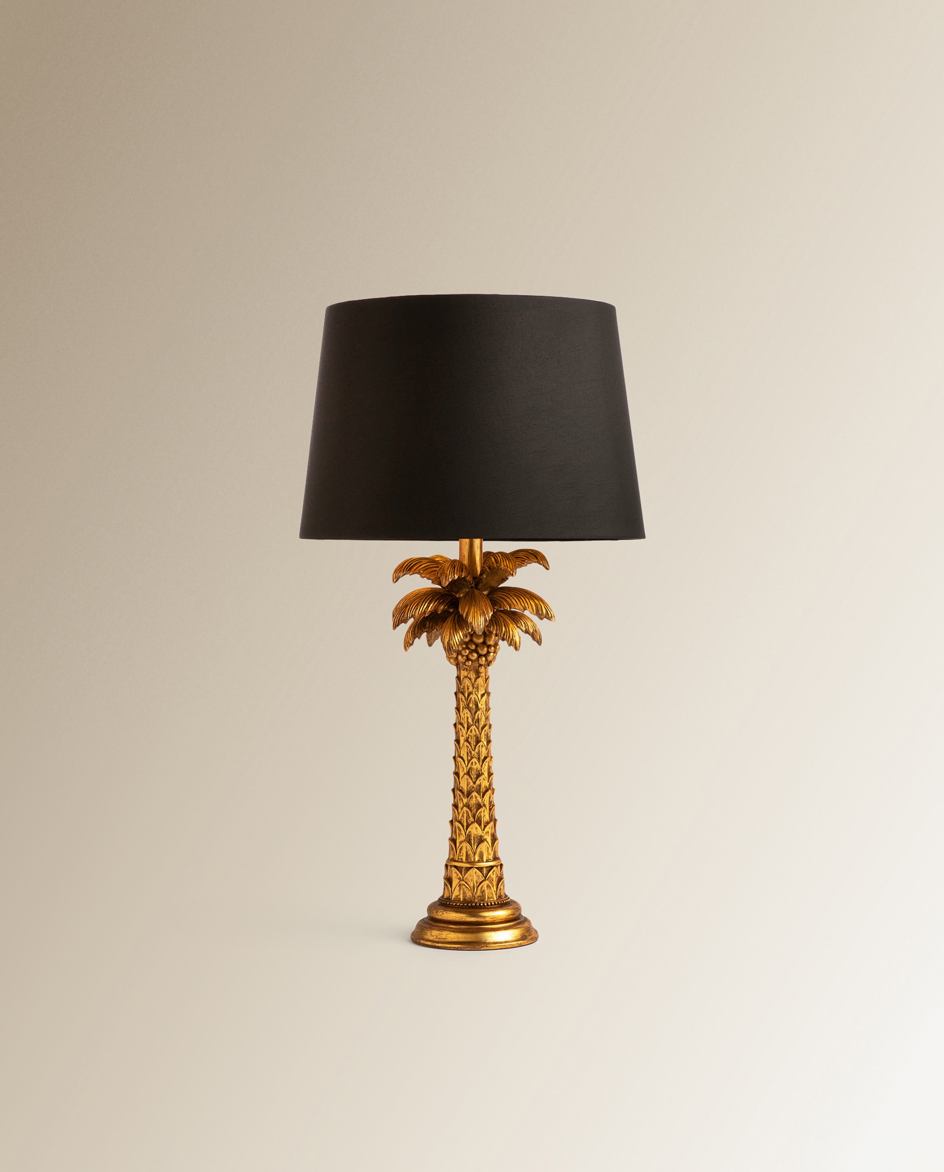 Candeeiro de mesa Palm El Corte Inglés Ouro-1