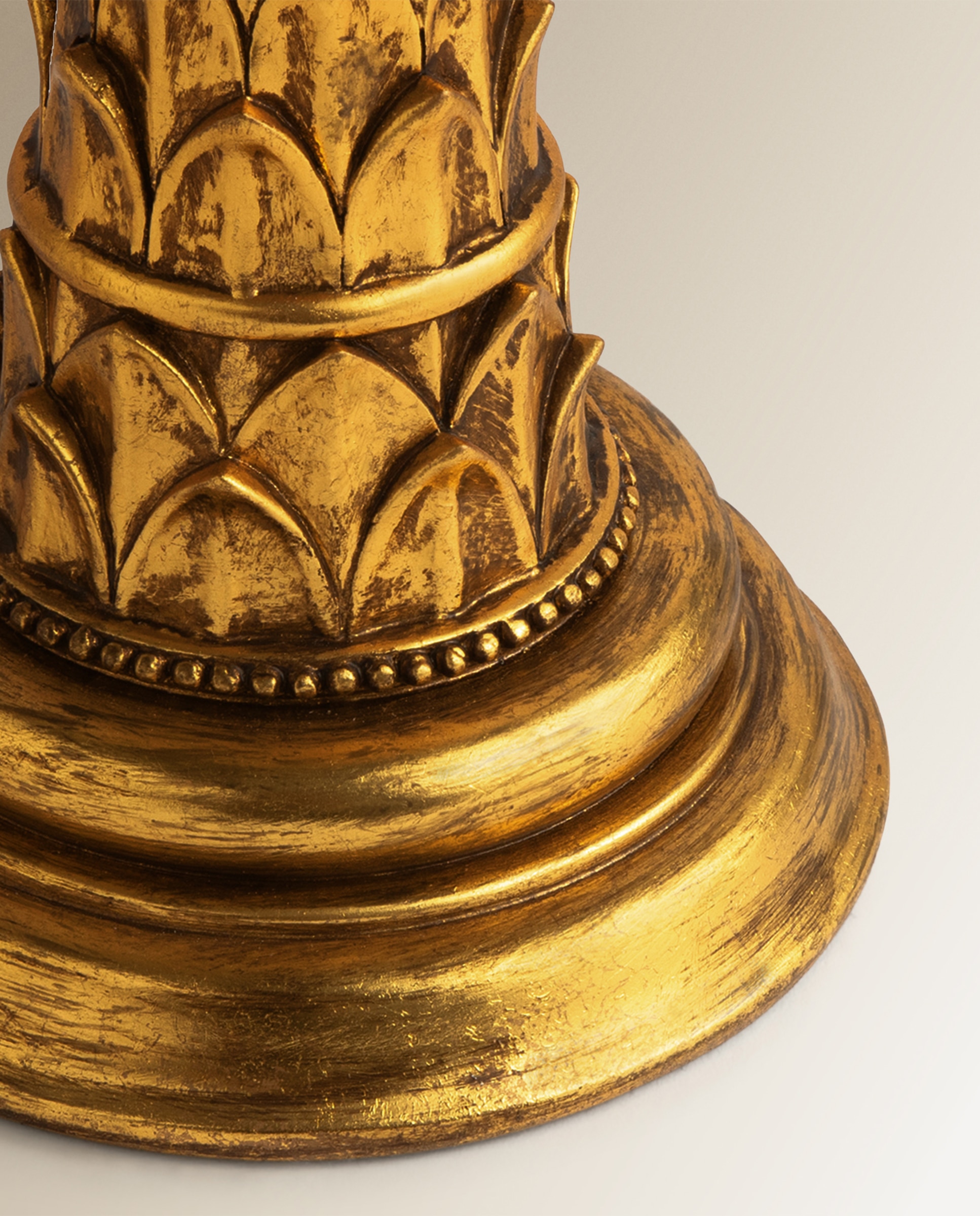 Candeeiro de mesa Palm El Corte Inglés Ouro-4