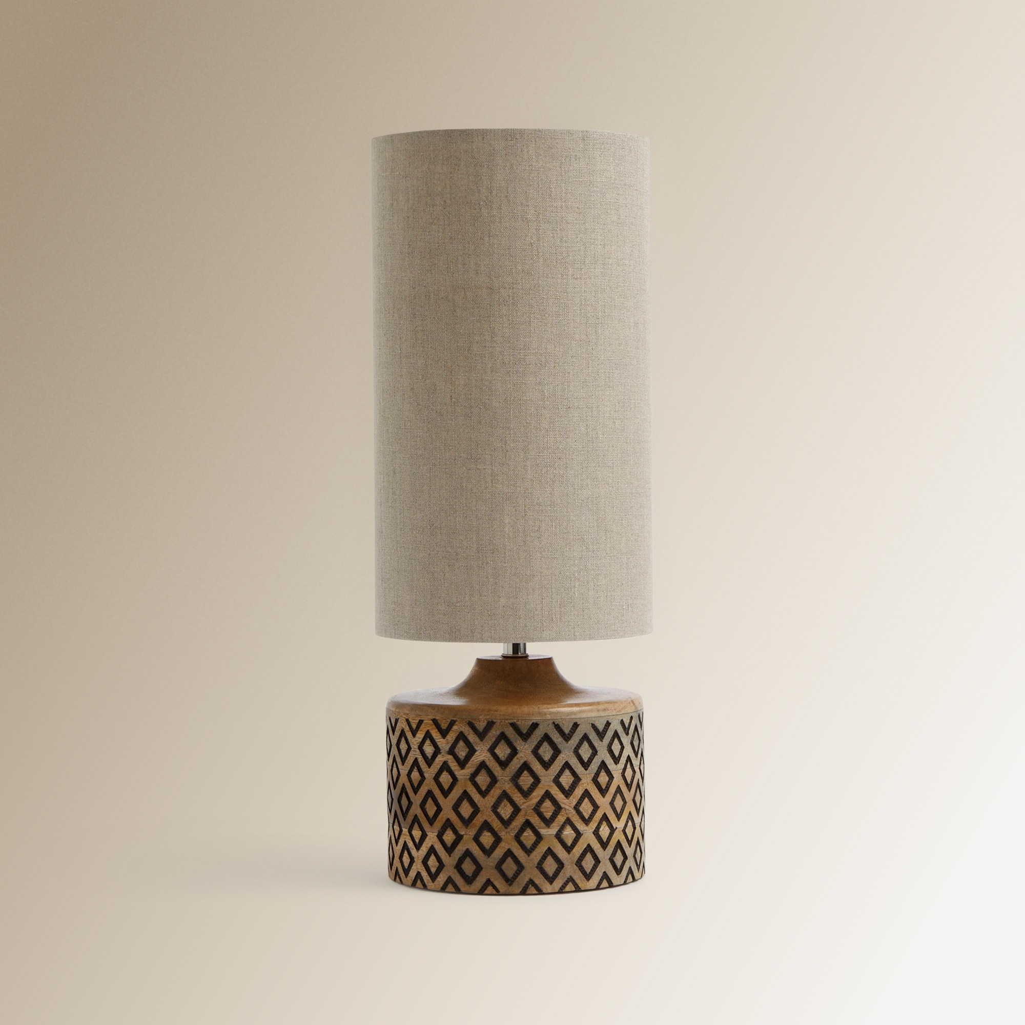 Candeeiro de mesa Masala El Corte Inglés Natural-1