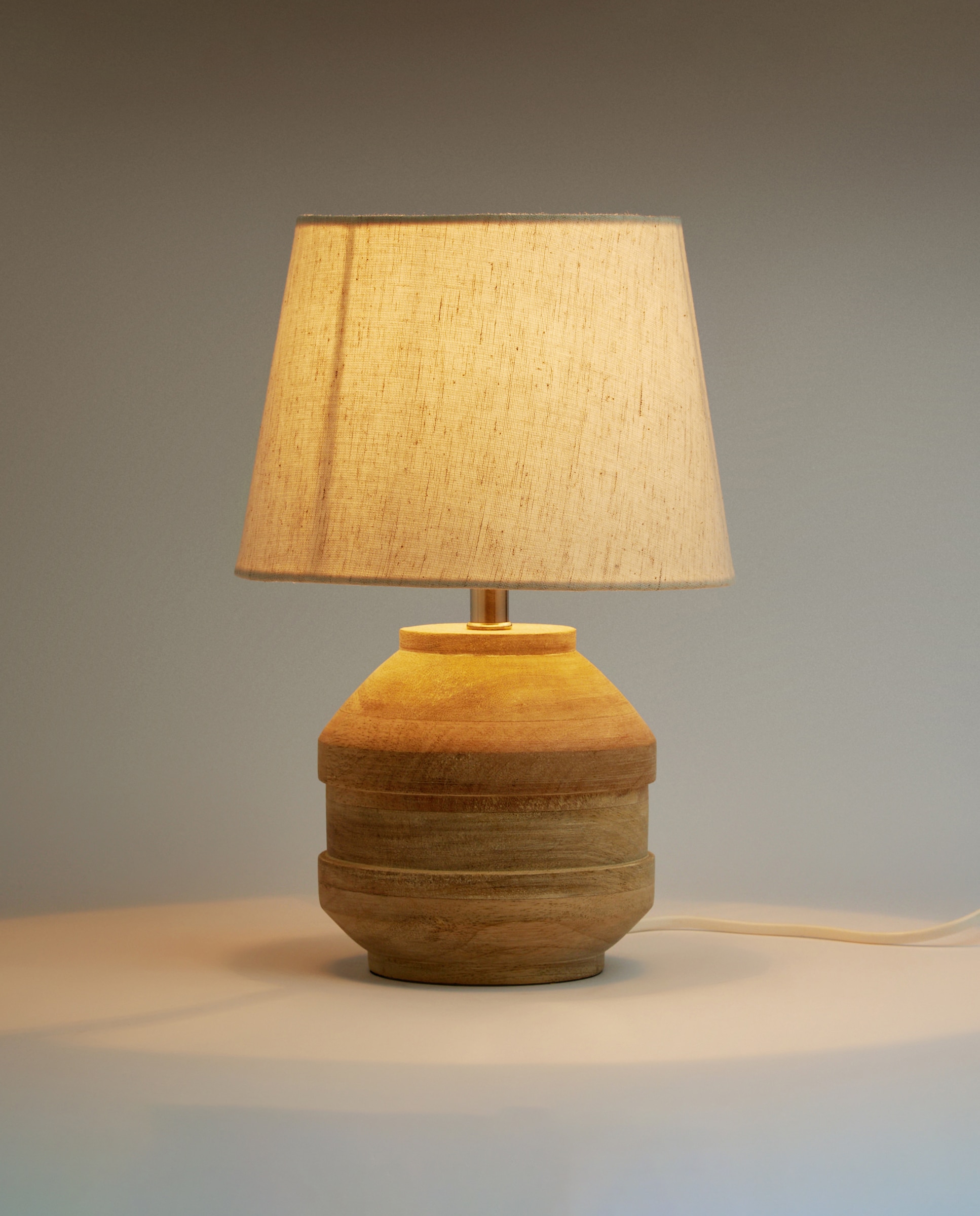 Candeeiro de mesa Carol El Corte Inglés Natural-2