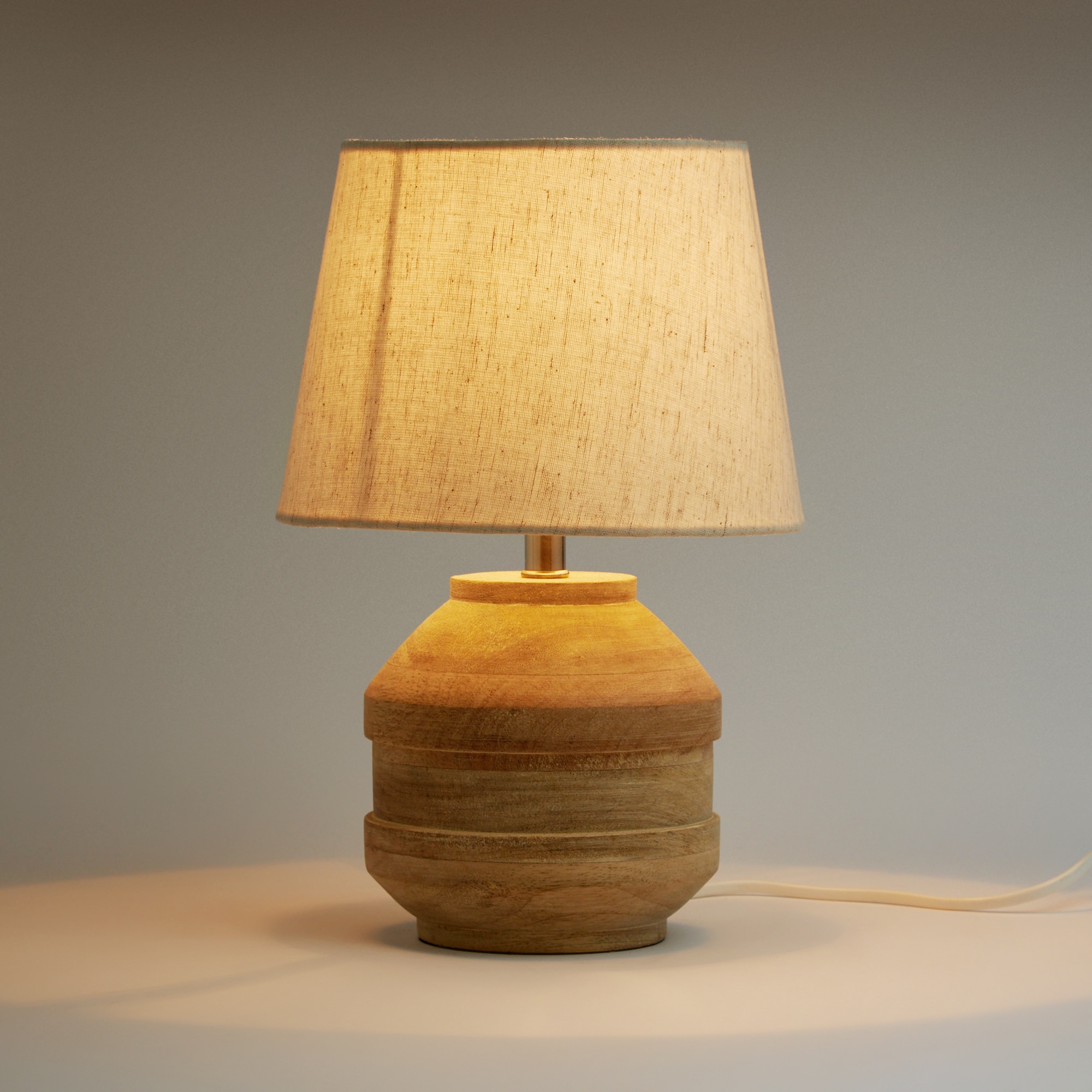 Candeeiro de mesa Carol El Corte Inglés Natural-3