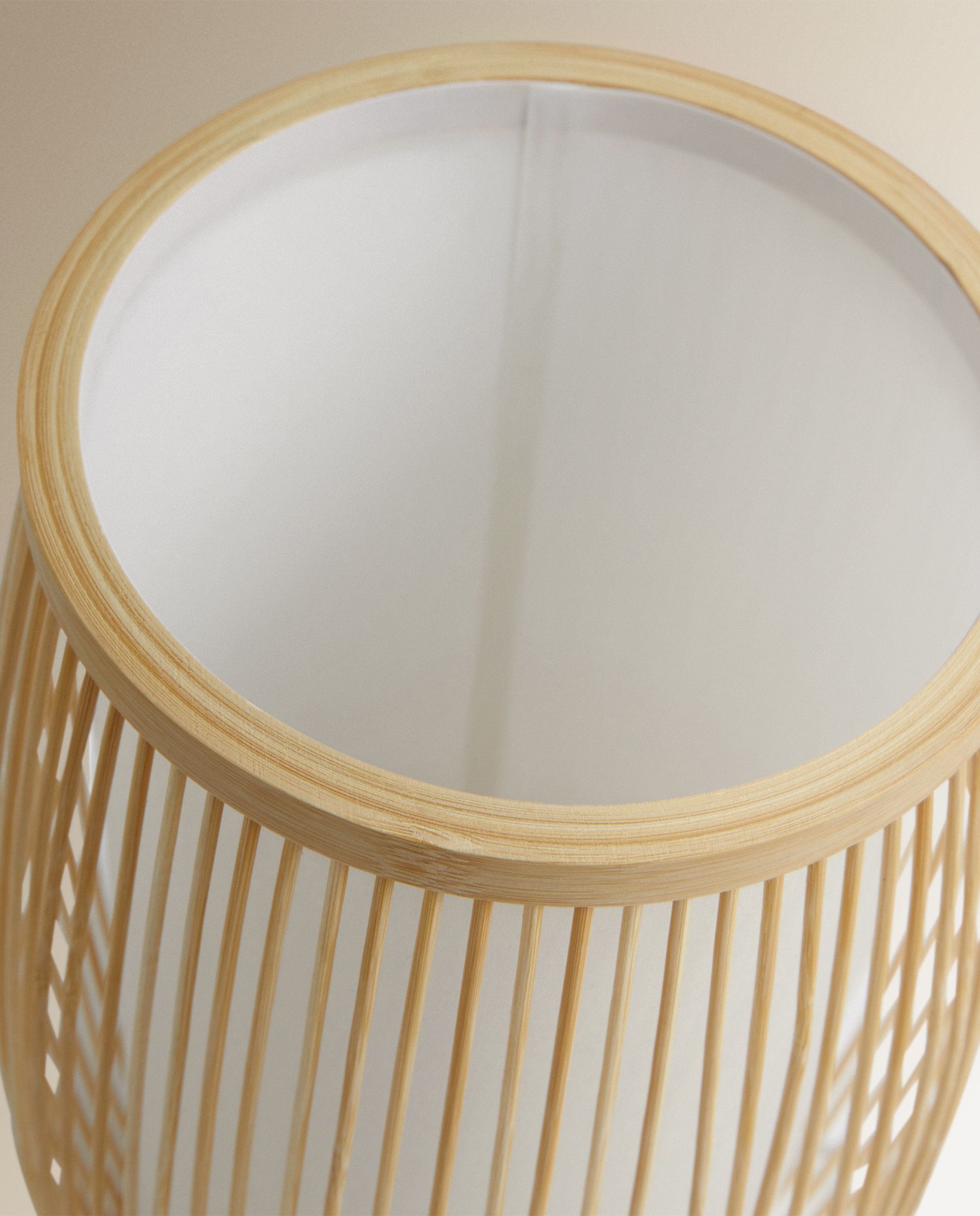 Candeeiro de mesa de bambu Kobe Natural-3