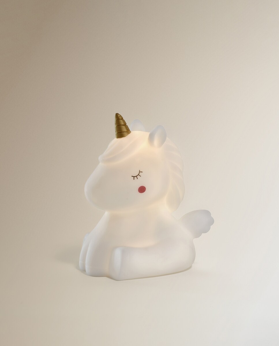 Luz de presença Unicórnio Branco-2