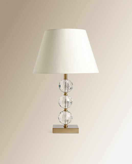 Lámpara de mesa de cristal Borghese El Corte Inglés