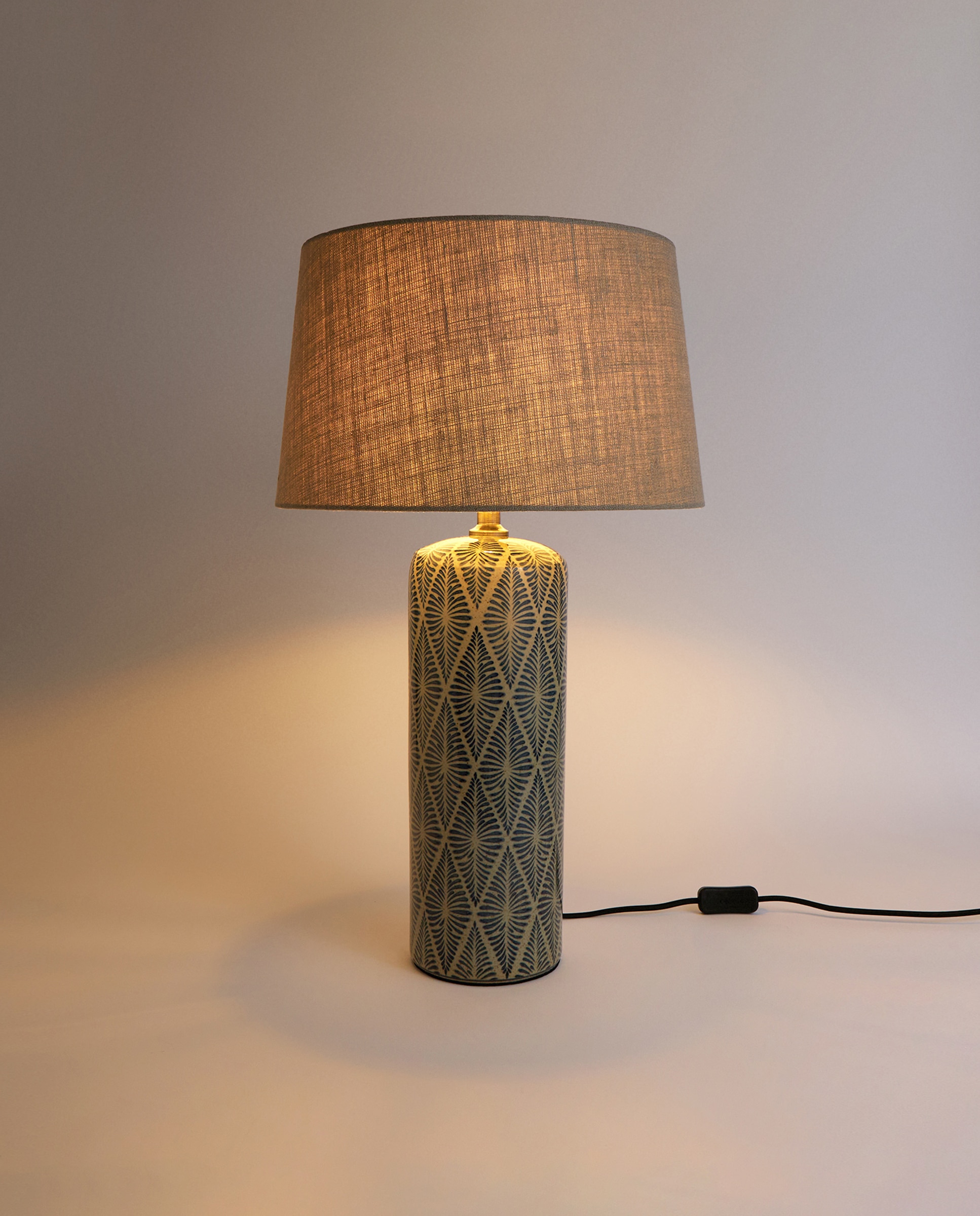 Candeeiro de Mesa Mistral Azul-2