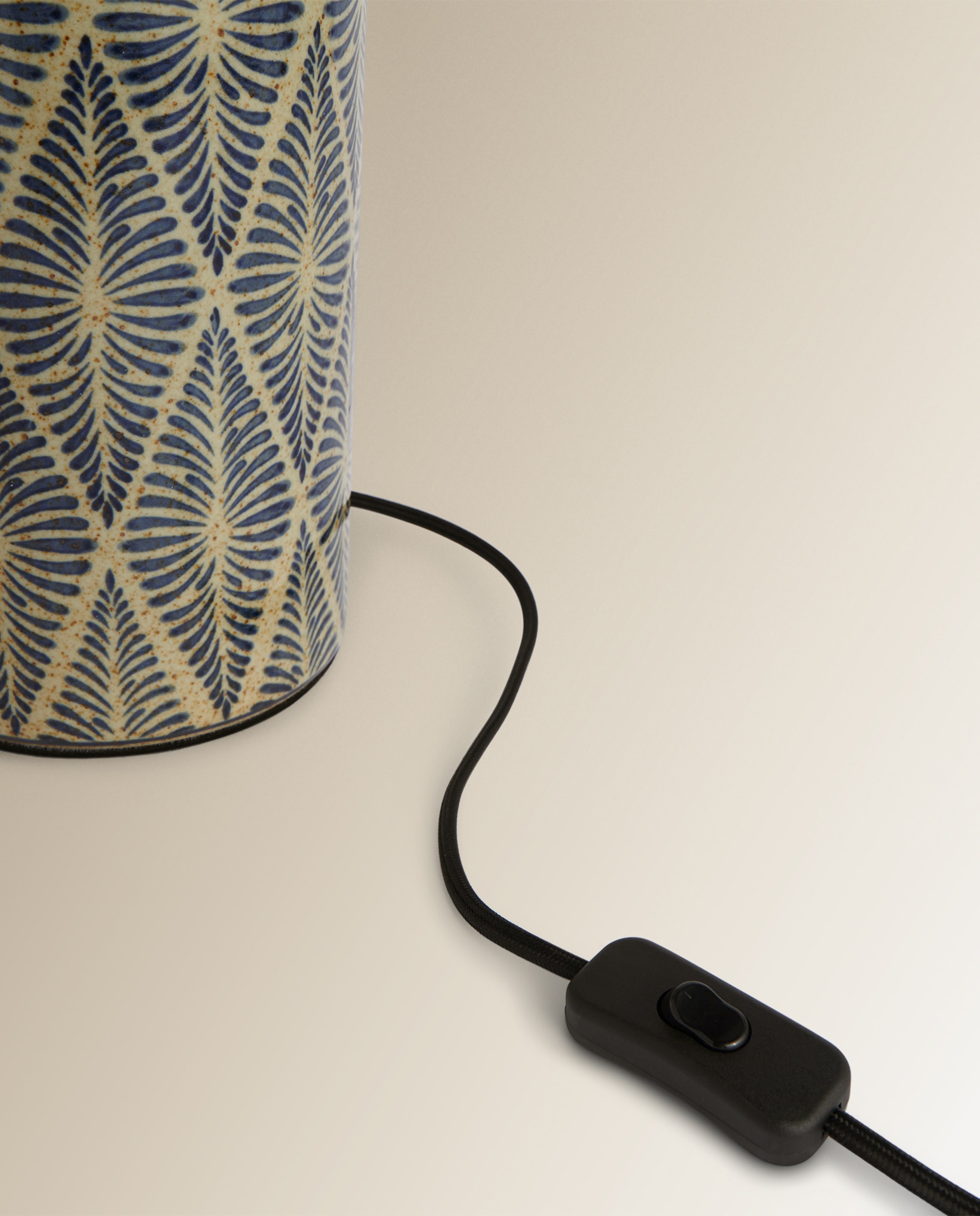 Candeeiro de Mesa Mistral Azul-3