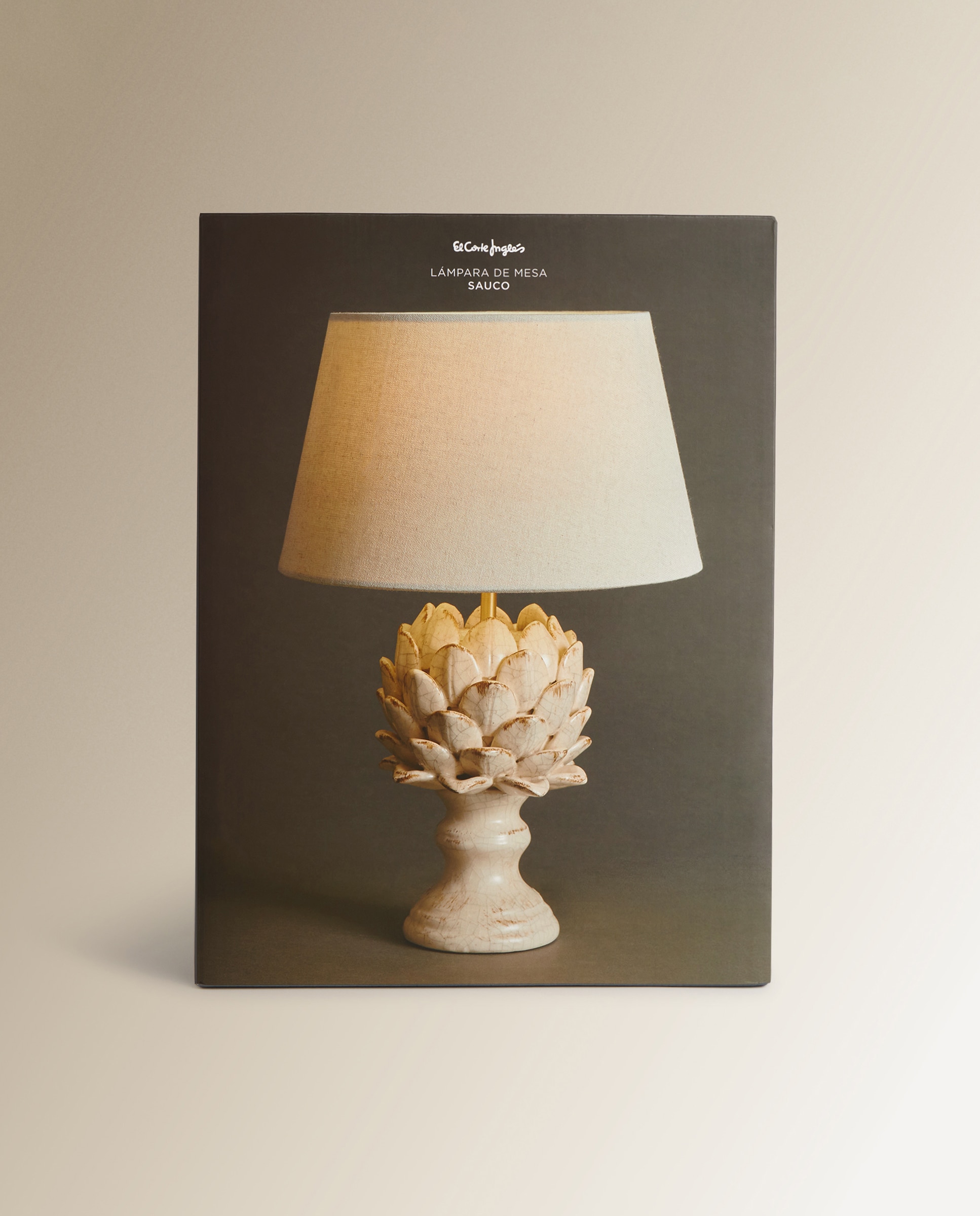 Candeeiro de Mesa Auxiliar Sauco Branco-4