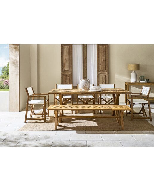Candeeiro de Mesa Yuca em Cerâmica Branco-6