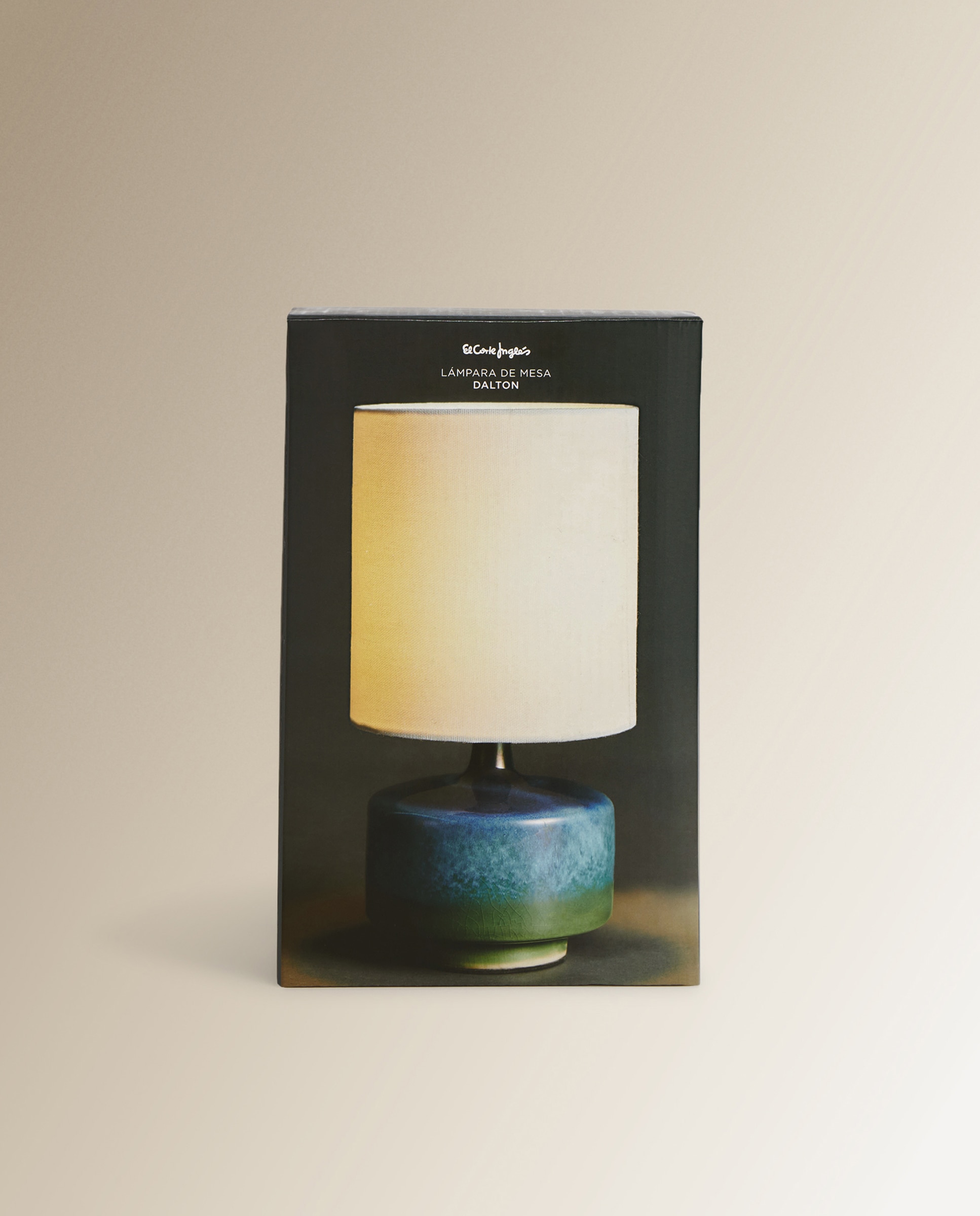 Candeeiro de Mesa Auxiliar Dalton Azul-4