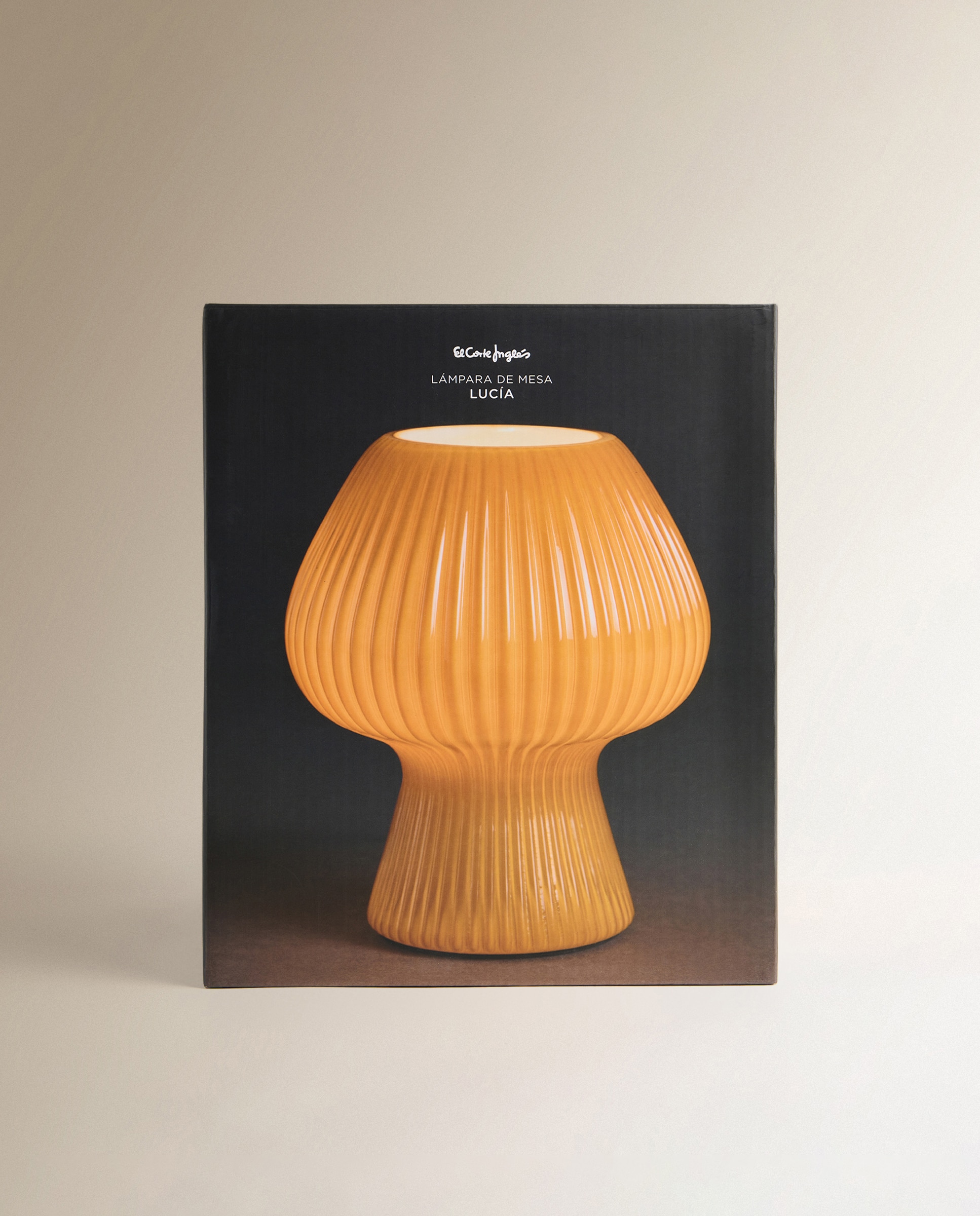 Candeeiro de Mesa Auxiliar Lucía Ouro-6