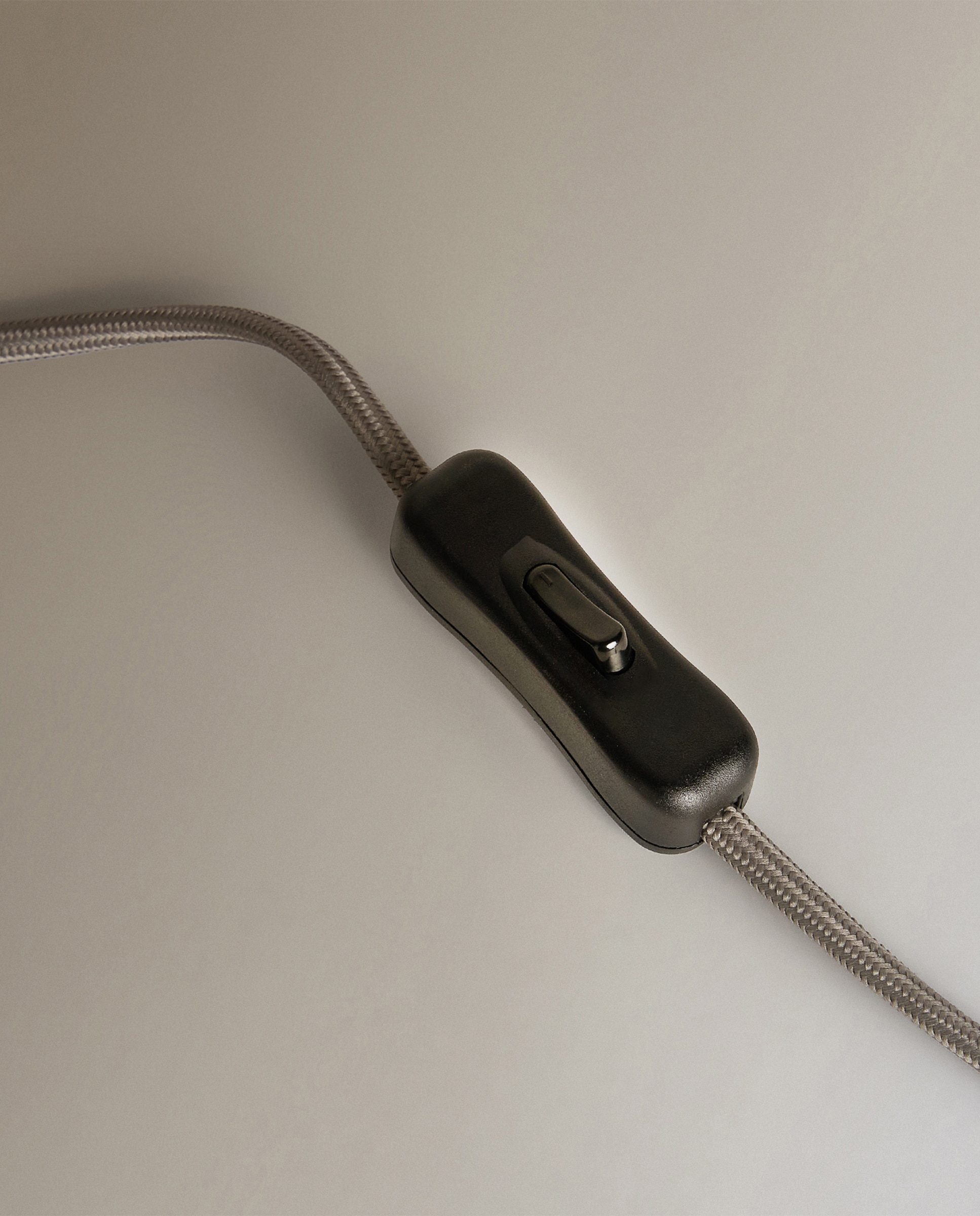 Candeeiro de Mesa com Tubo de Vidro Nao Ouro-5