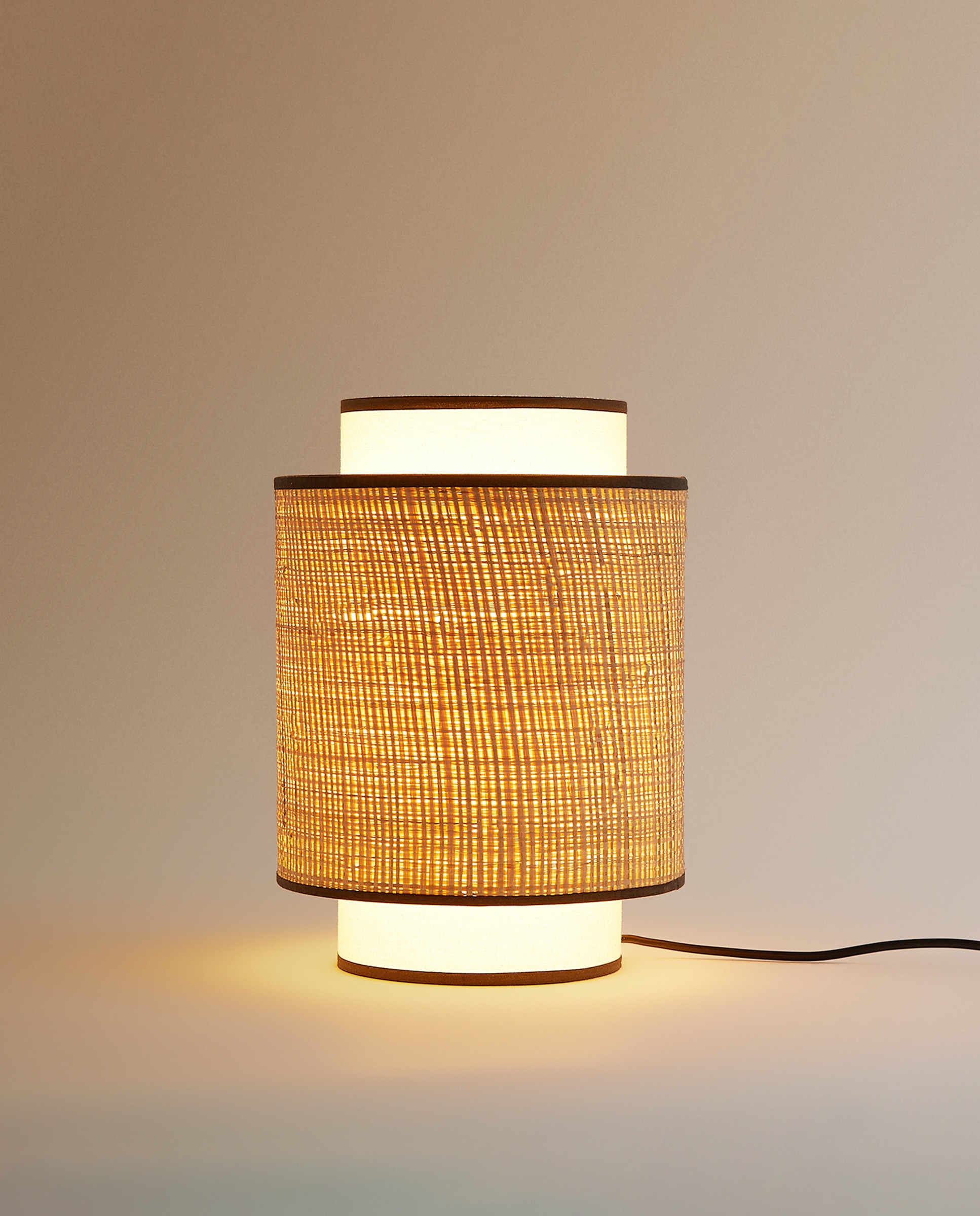 Candeeiro de Mesa Lanterna Draco Natural-3