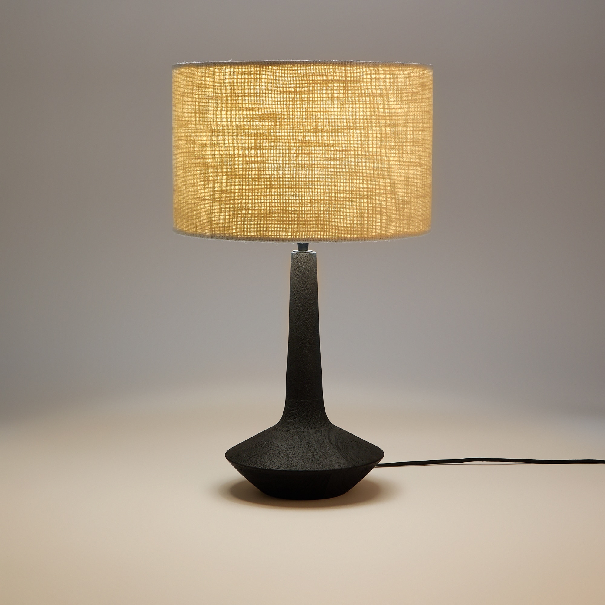 Candeeiro de Mesa Cortex Preto-2