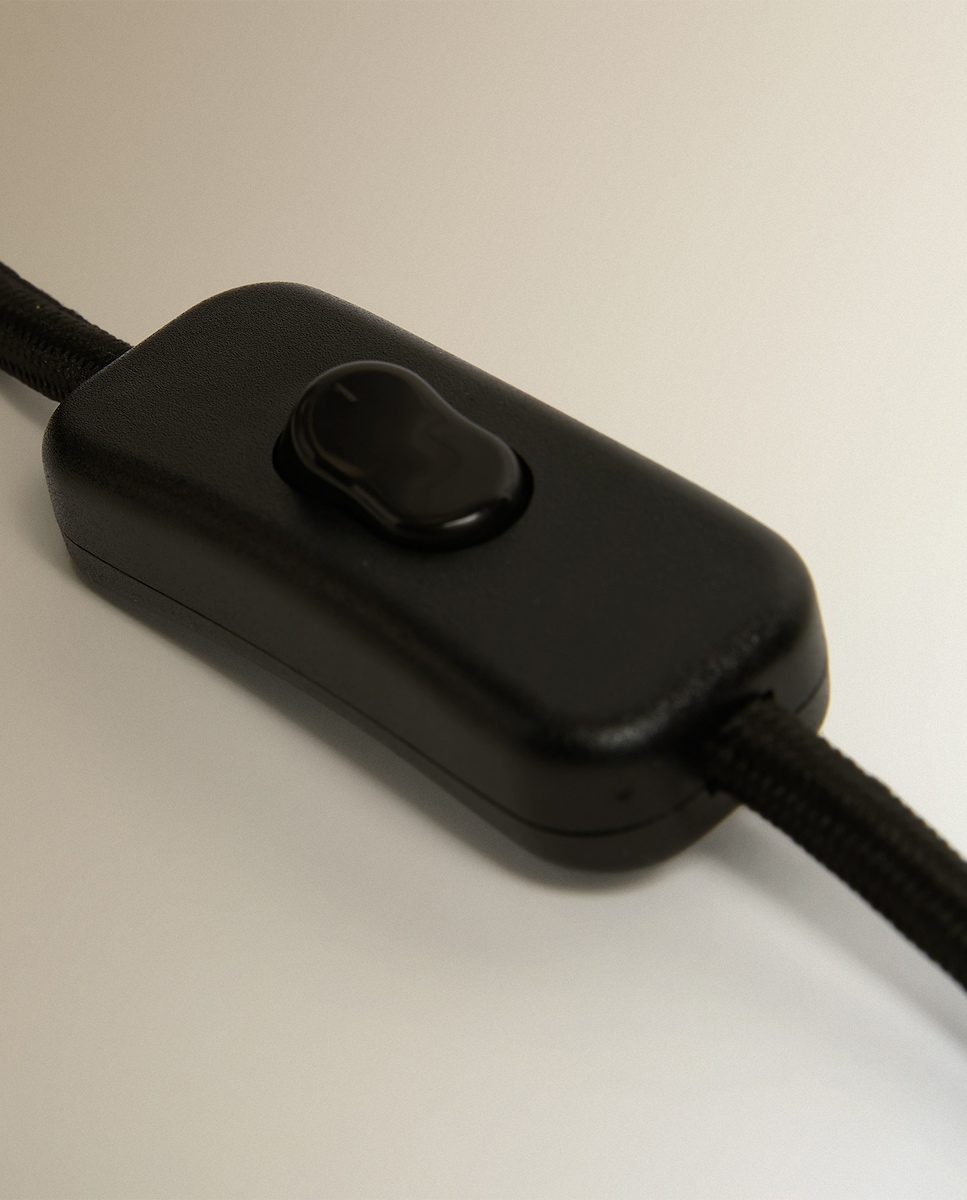 Candeeiro de Mesa de Madeira Raiz Castanho-6