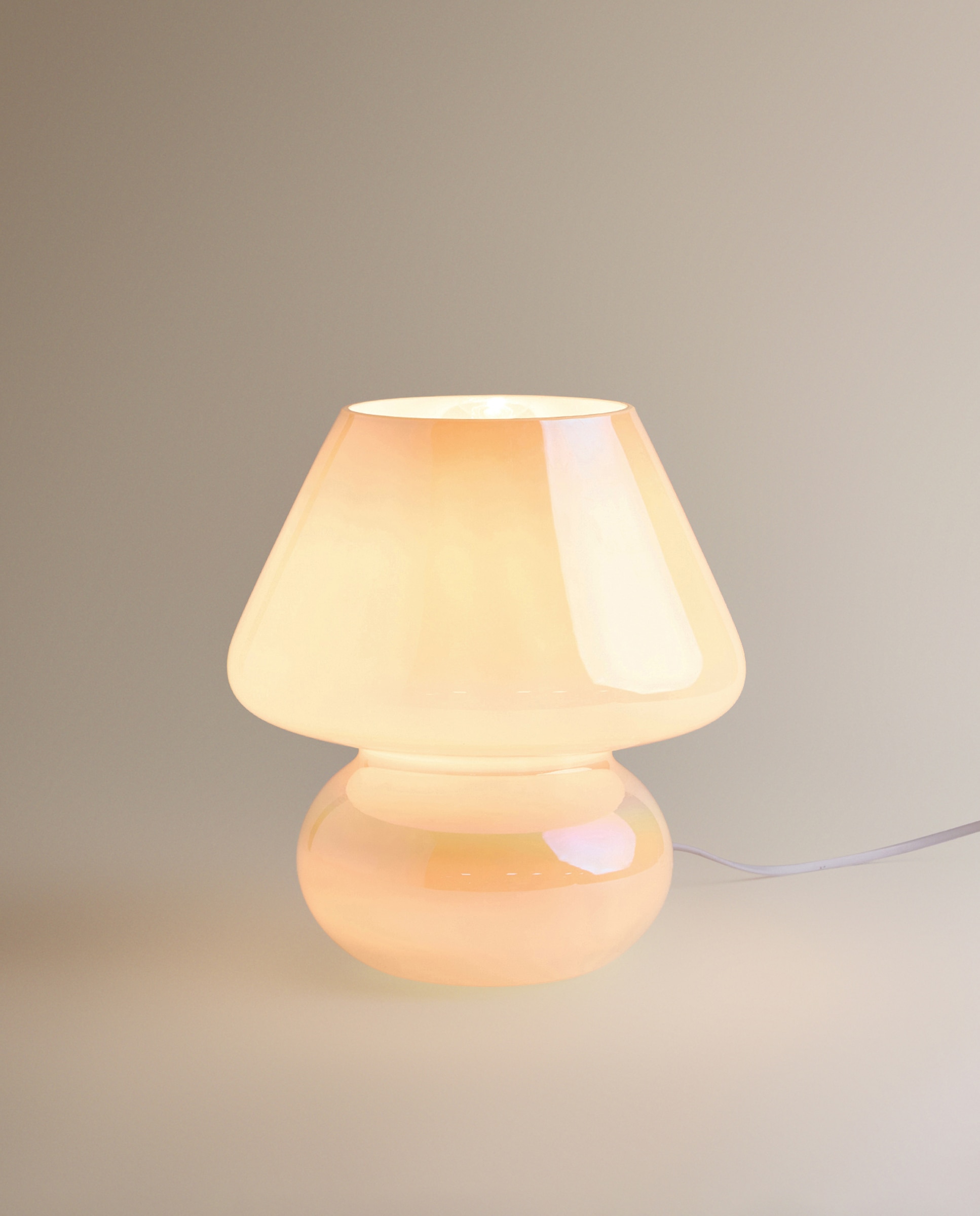 Candeeiro de Mesa de Cristal Luton Transparente-3