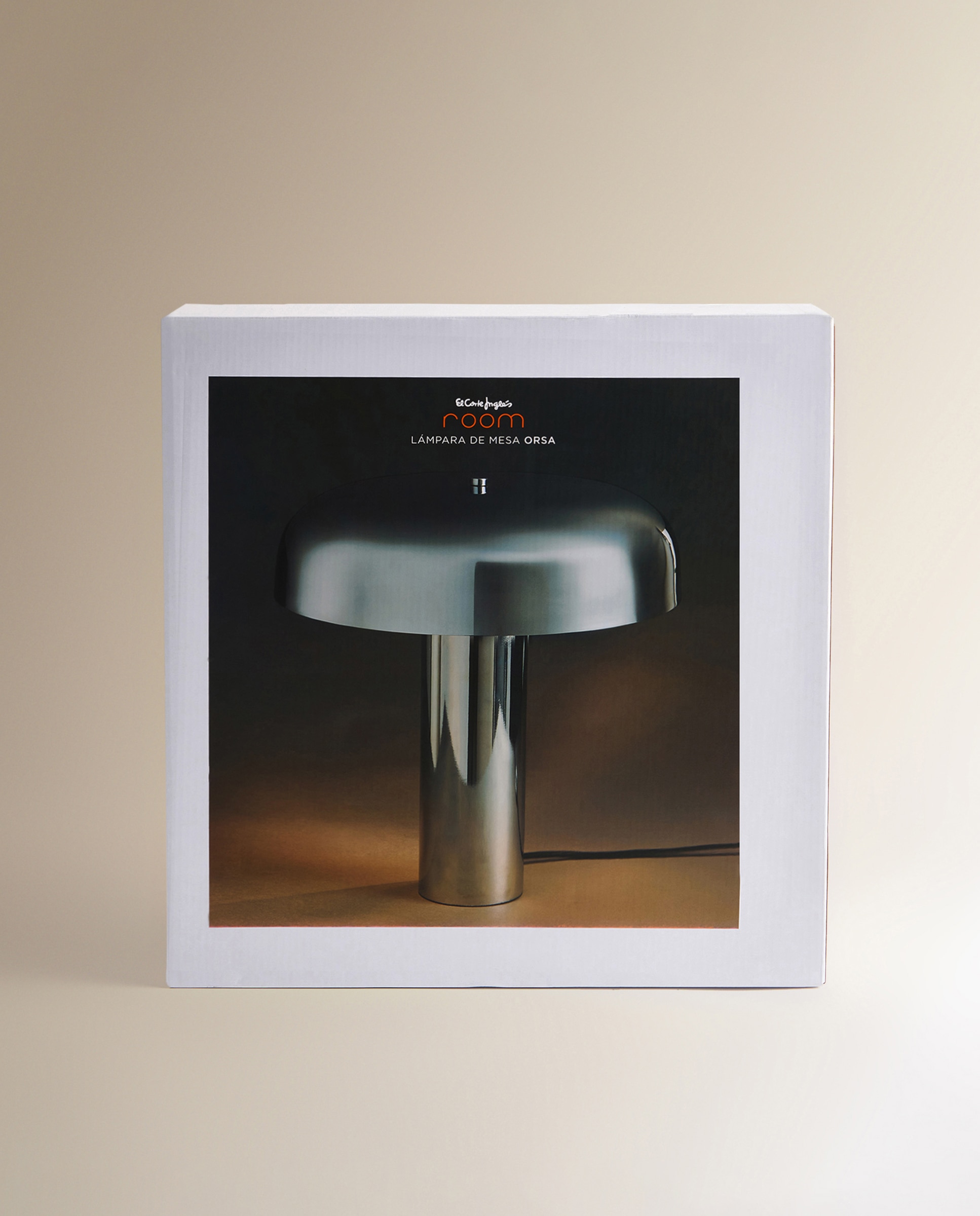 Candeeiro de Mesa de Metal Orsa Prata-6