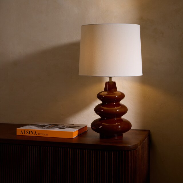 Imagen 0 de Lámpara de mesa de cristal Kiel