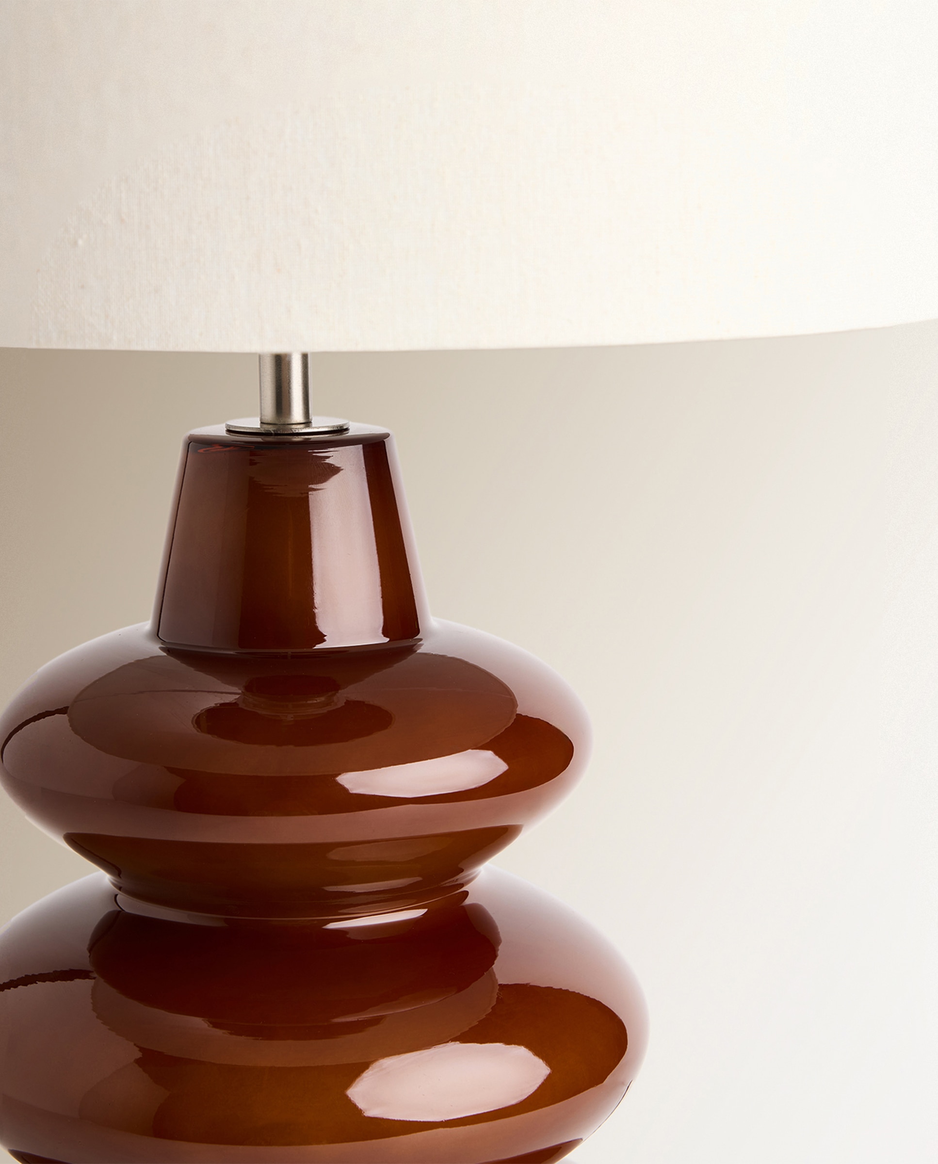 Candeeiro de Mesa de Cristal Kiel Âmbar-4