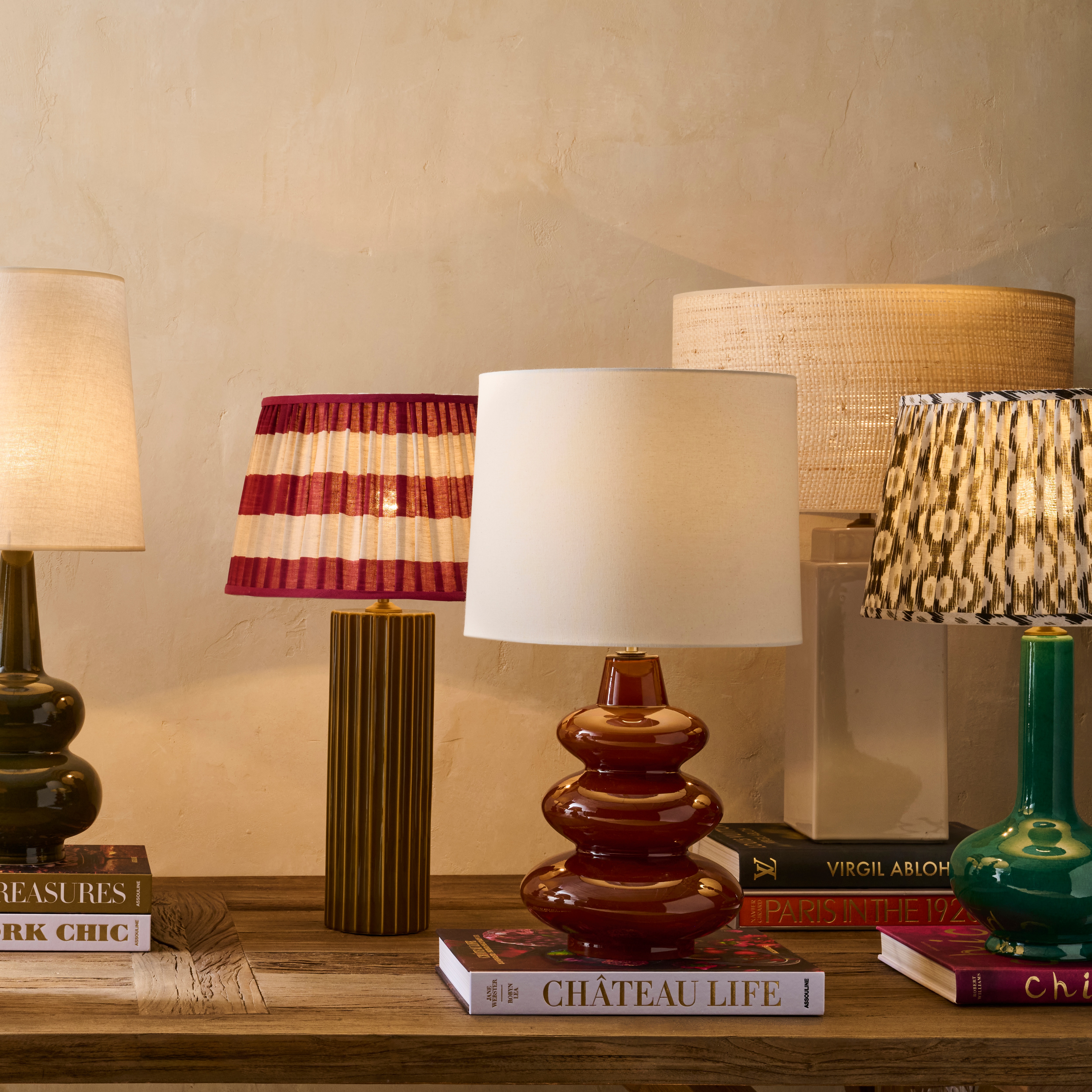 Candeeiro de Mesa de Cristal Kiel Âmbar-7