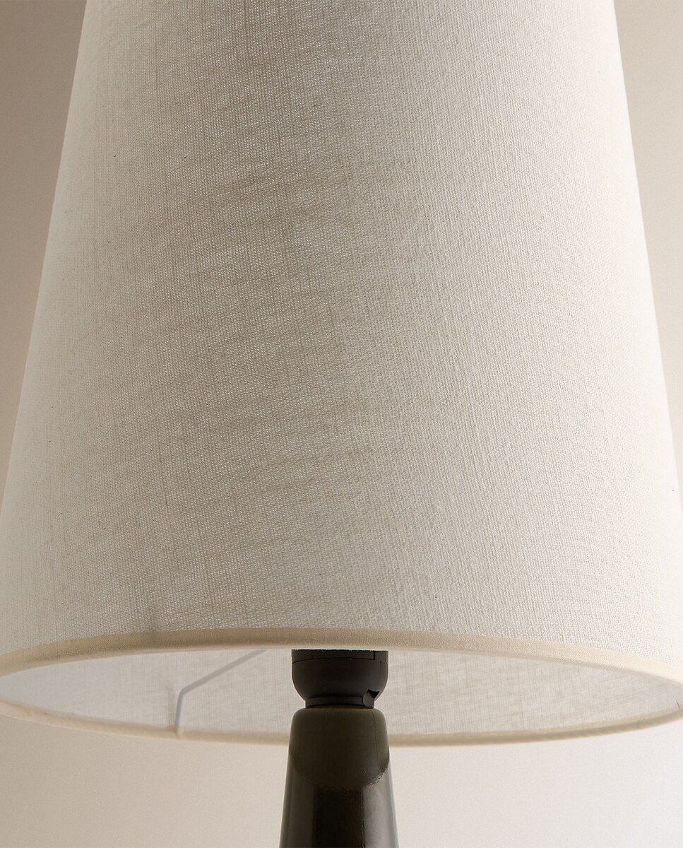 Candeeiro de Mesa de Cerâmica Lubeca Verde-4