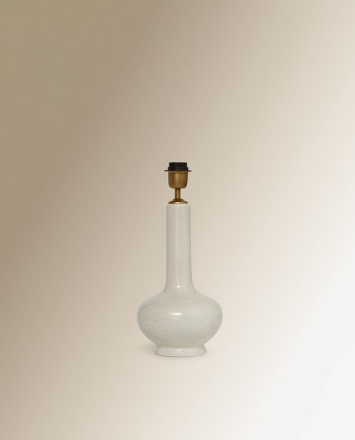 Base para lámpara de mesa blanca Bell El Corte Inglés