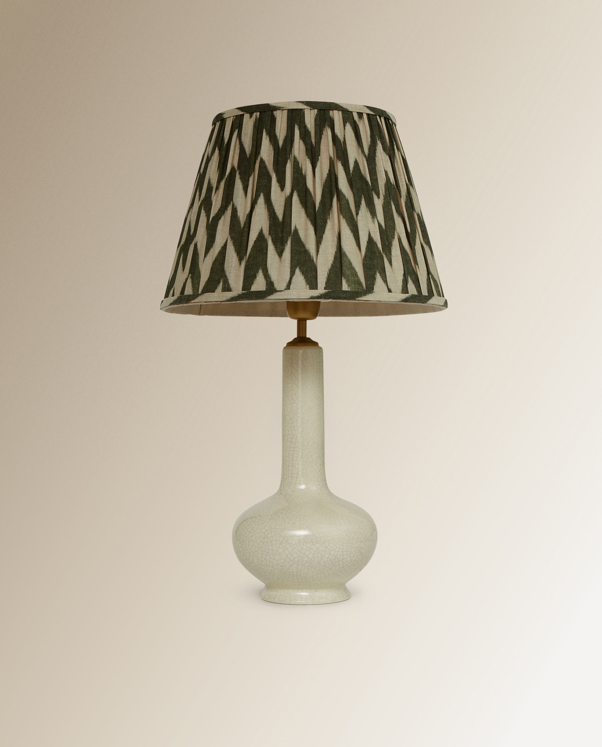 Base para Candeeiro de Mesa Bell - Branco Cru-12