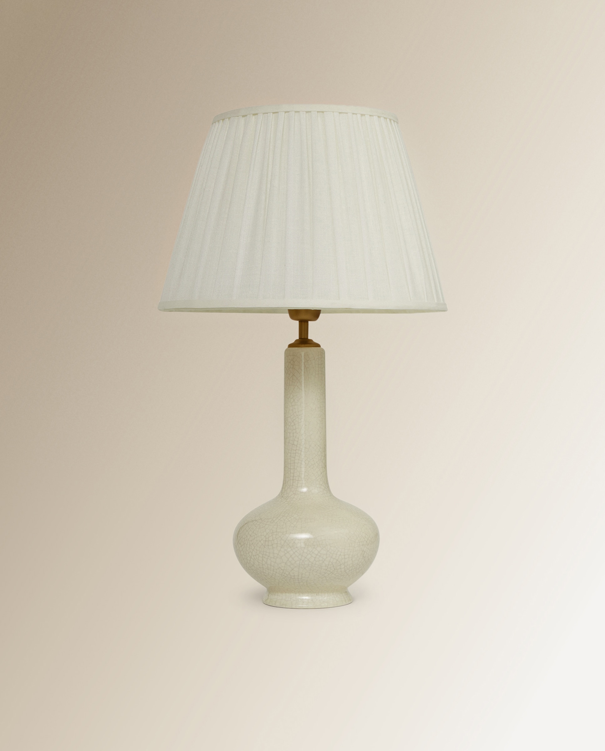 Base para Candeeiro de Mesa Bell - Branco Cru-14