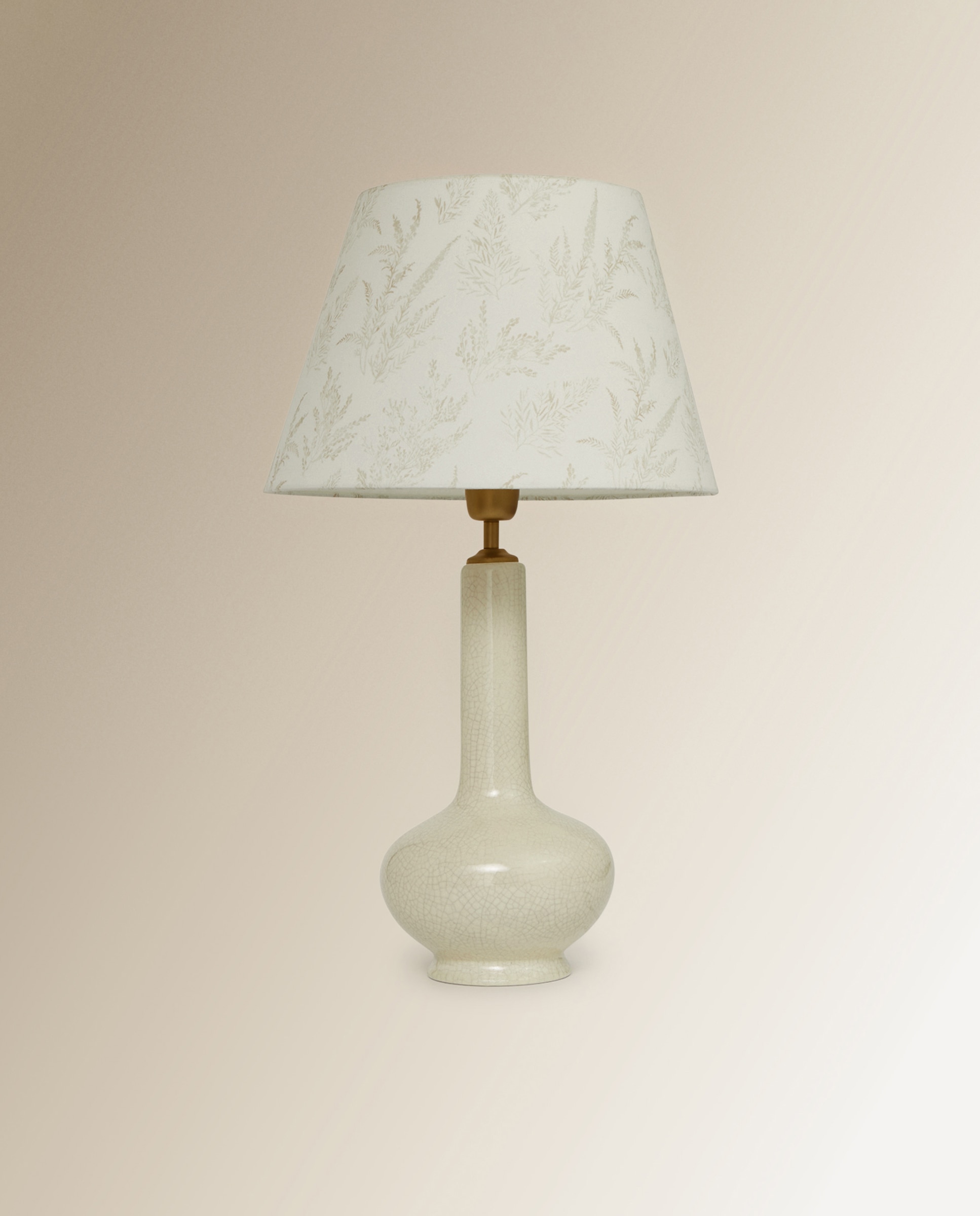 Base para Candeeiro de Mesa Bell - Branco Cru-16